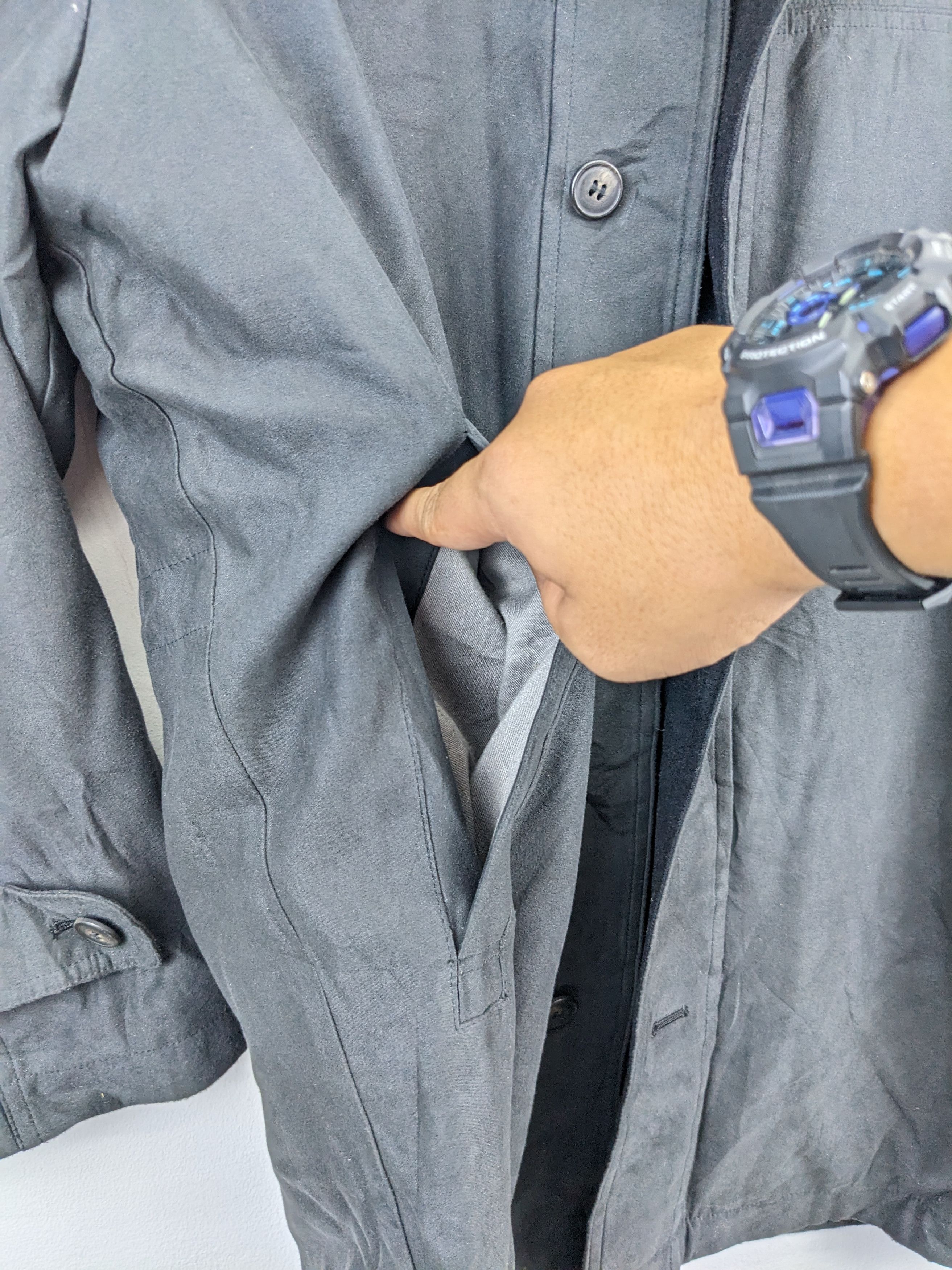 Japanese Brand × Vintage Vintage 90s Cashmere Jacket by S.Jocker Size US M / EU 48-50 / 2 - 13 Thumbnail