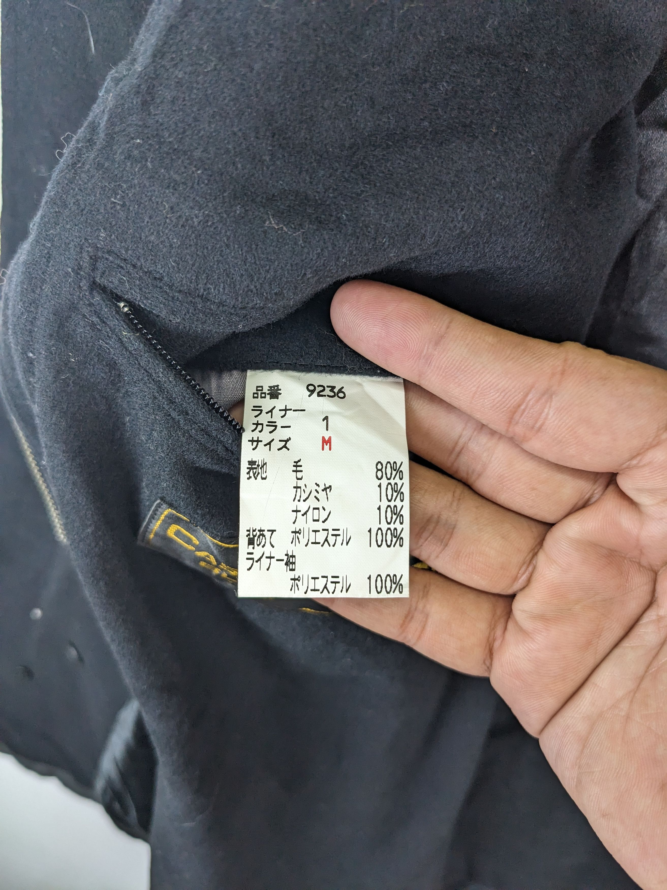 Japanese Brand × Vintage Vintage 90s Cashmere Jacket by S.Jocker Size US M / EU 48-50 / 2 - 5 Thumbnail