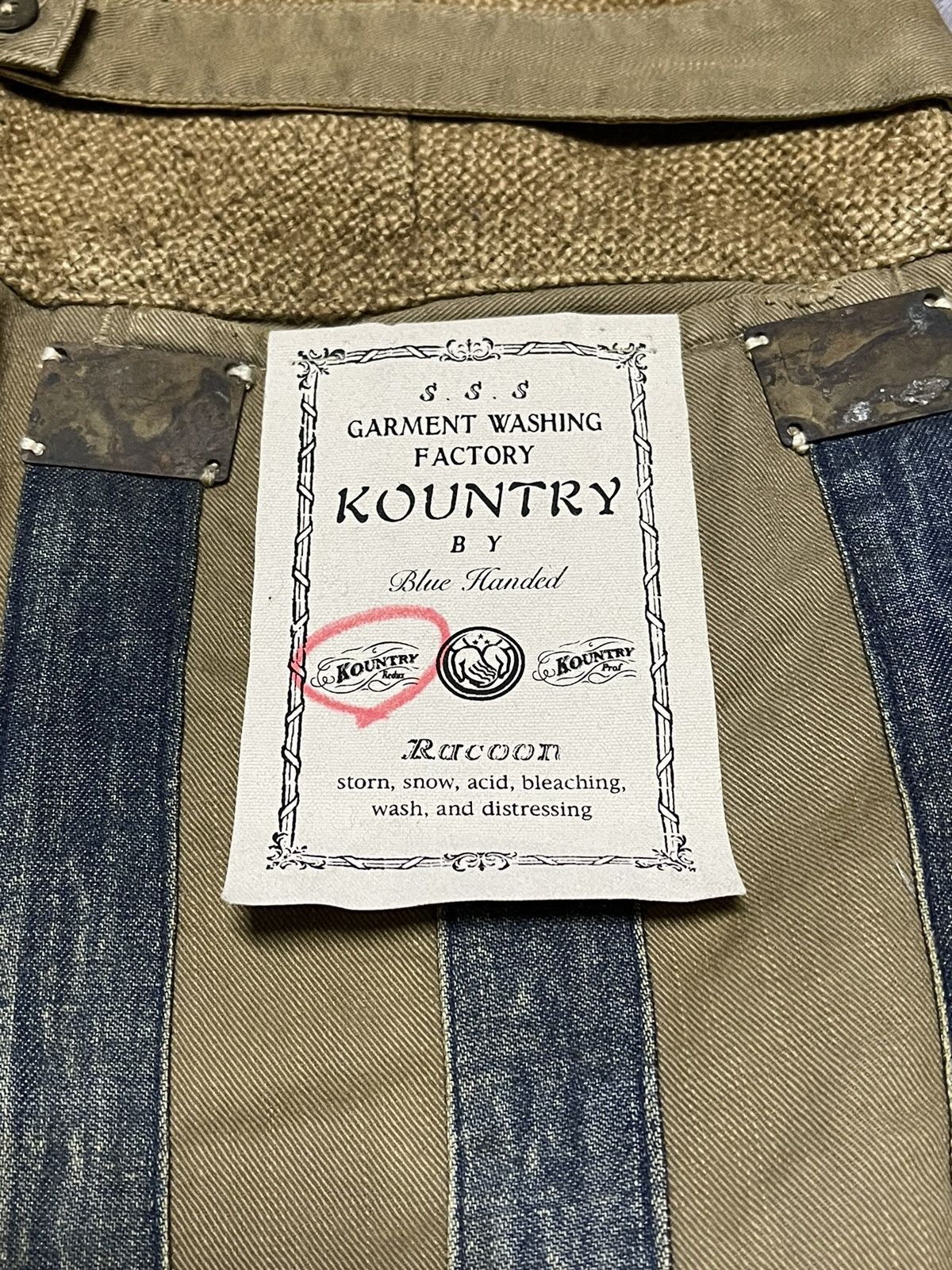 If Six Was Nine × Kapital × Kapital Kountry Kapital kounty Pants Stripe Jeans Rare Design Size US 28 / EU 44 - 20 Thumbnail