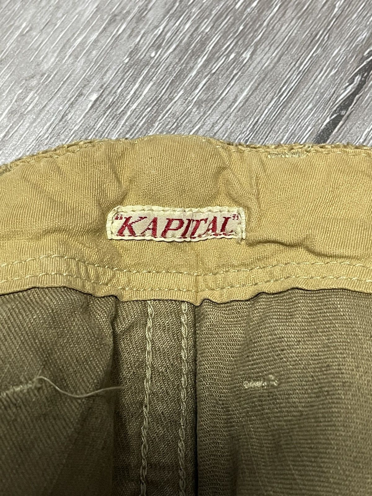 If Six Was Nine × Kapital × Kapital Kountry Kapital kounty Pants Stripe Jeans Rare Design Size US 28 / EU 44 - 22 Thumbnail