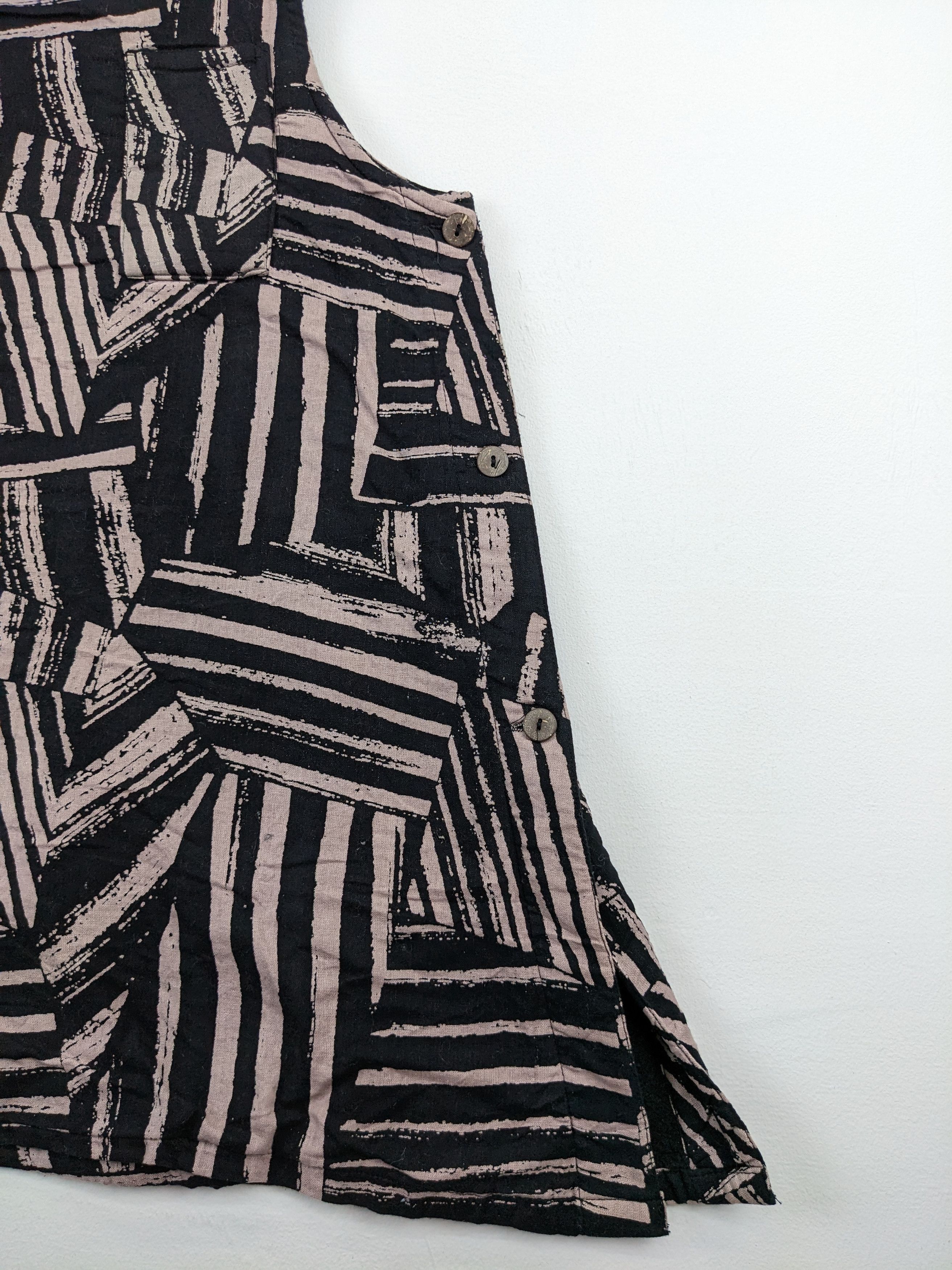 Japanese Brand Vintage Tank Tops Ladies Abstract Motif by Two Plus Size S / US 4 / IT 40 - 4 Thumbnail