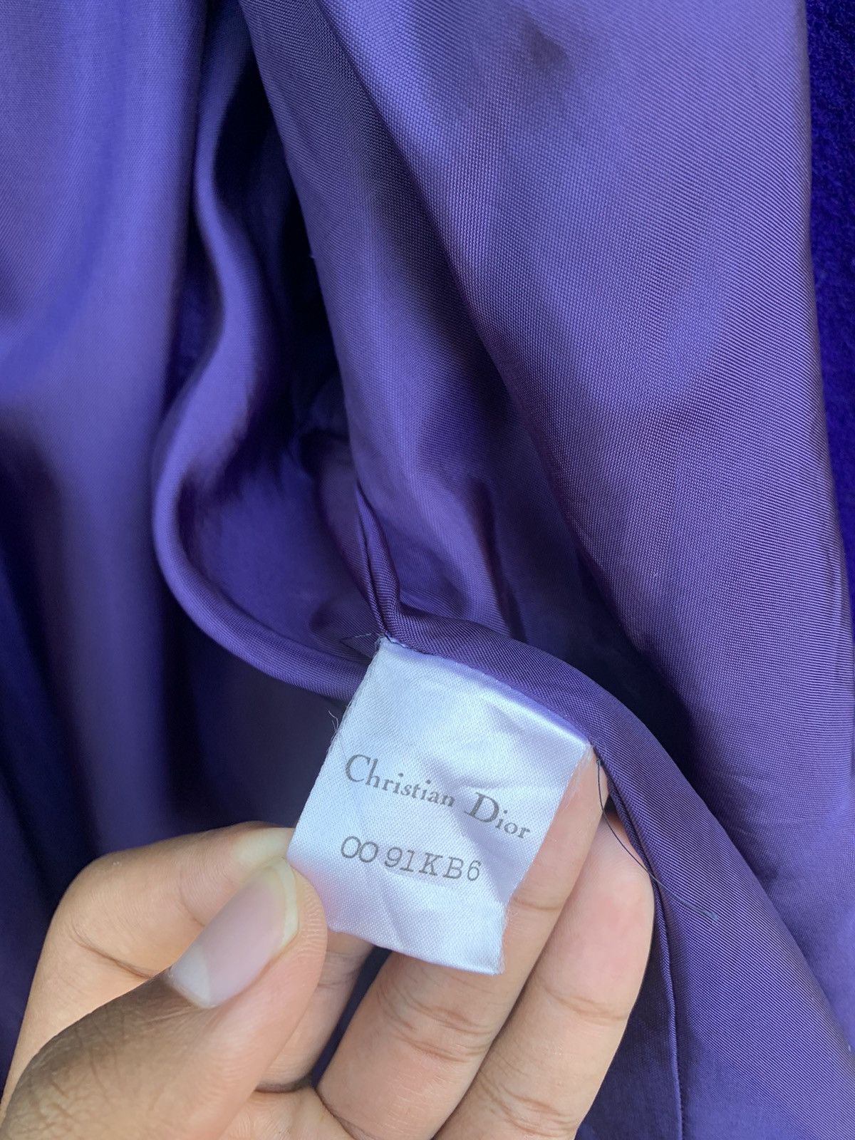 Christian Dior Monsieur CHRISTIAN DIOR DOUBLE BREASTED PURPLE JACKET (WOMAN) Size US L / EU 52-54 / 3 - 13 Thumbnail