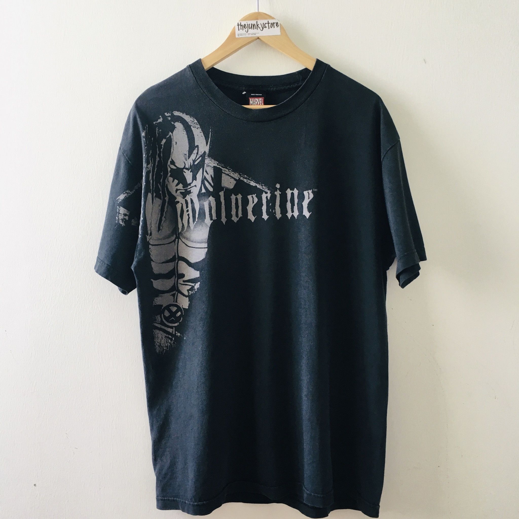Cartoon Network Vintage X-Man Wolverine big print t-shirt Size US L / EU 52-54 / 3 - 1 Thumbnail