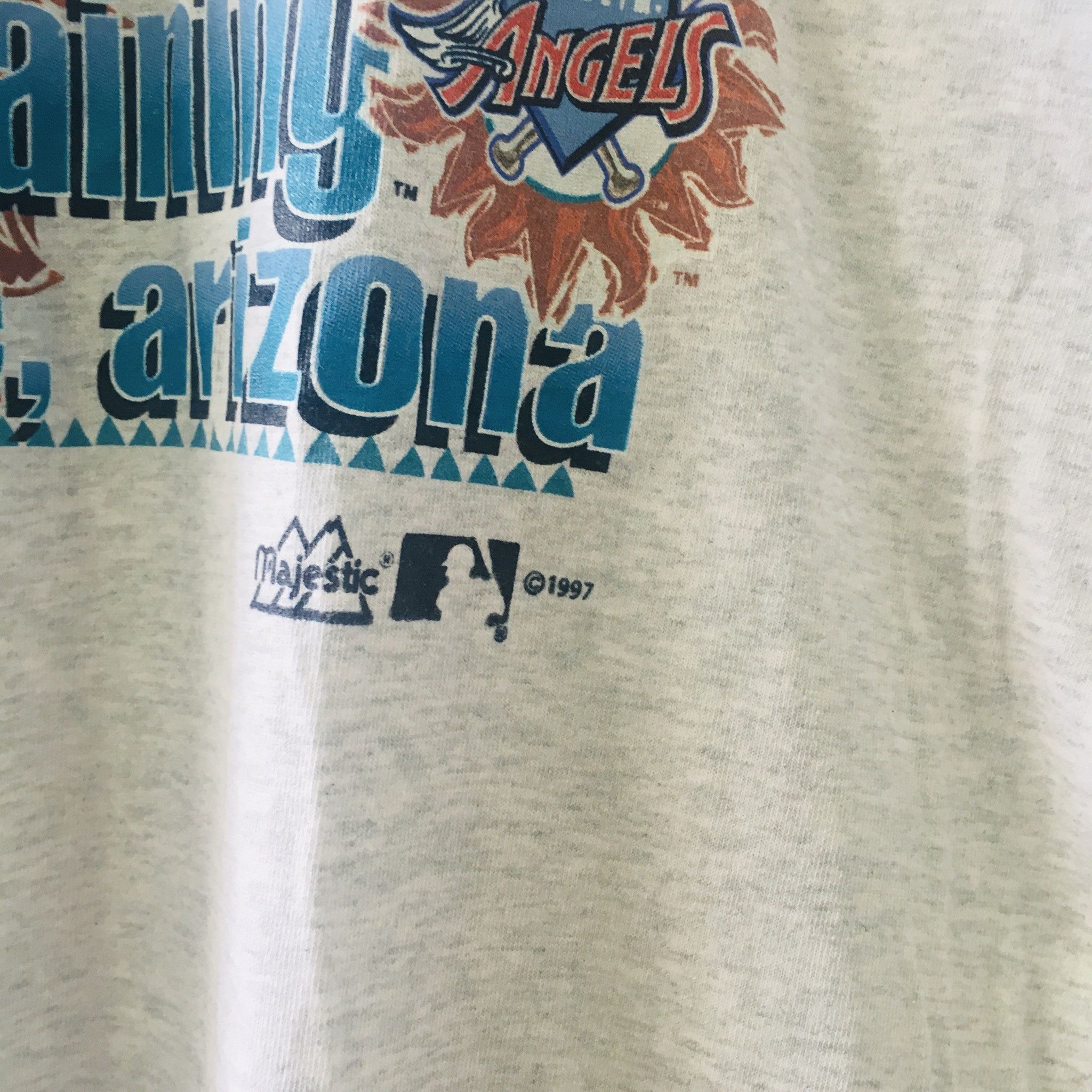 Fruit Of The Loom MLB Anaheim Angels Baseball Team 90s Tee Size US M / EU 48-50 / 2 - 3 Thumbnail