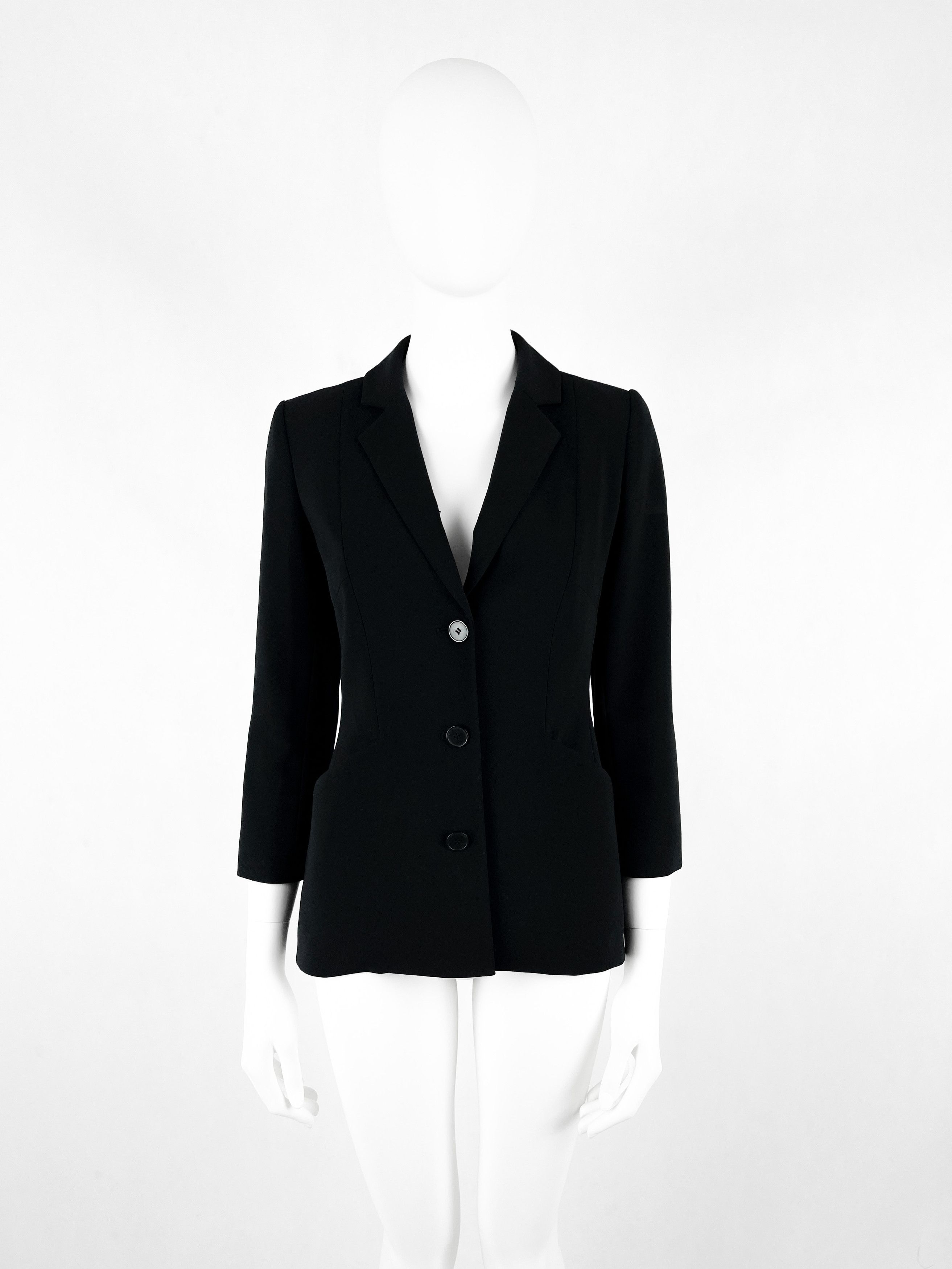 Dior Uniform black blazer jacket