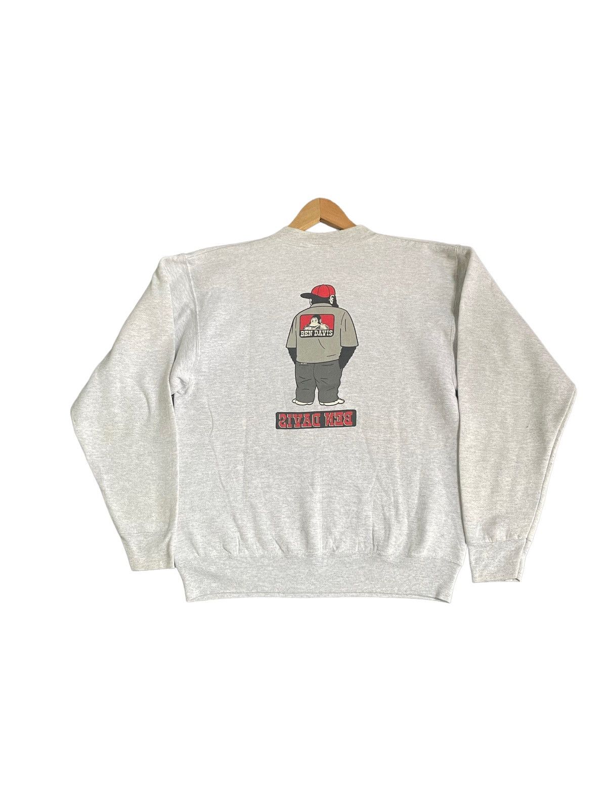 Ben Davis Vintage Ben Davis Mirror Design Crewneck Size US M / EU 48-50 / 2 - 5 Thumbnail