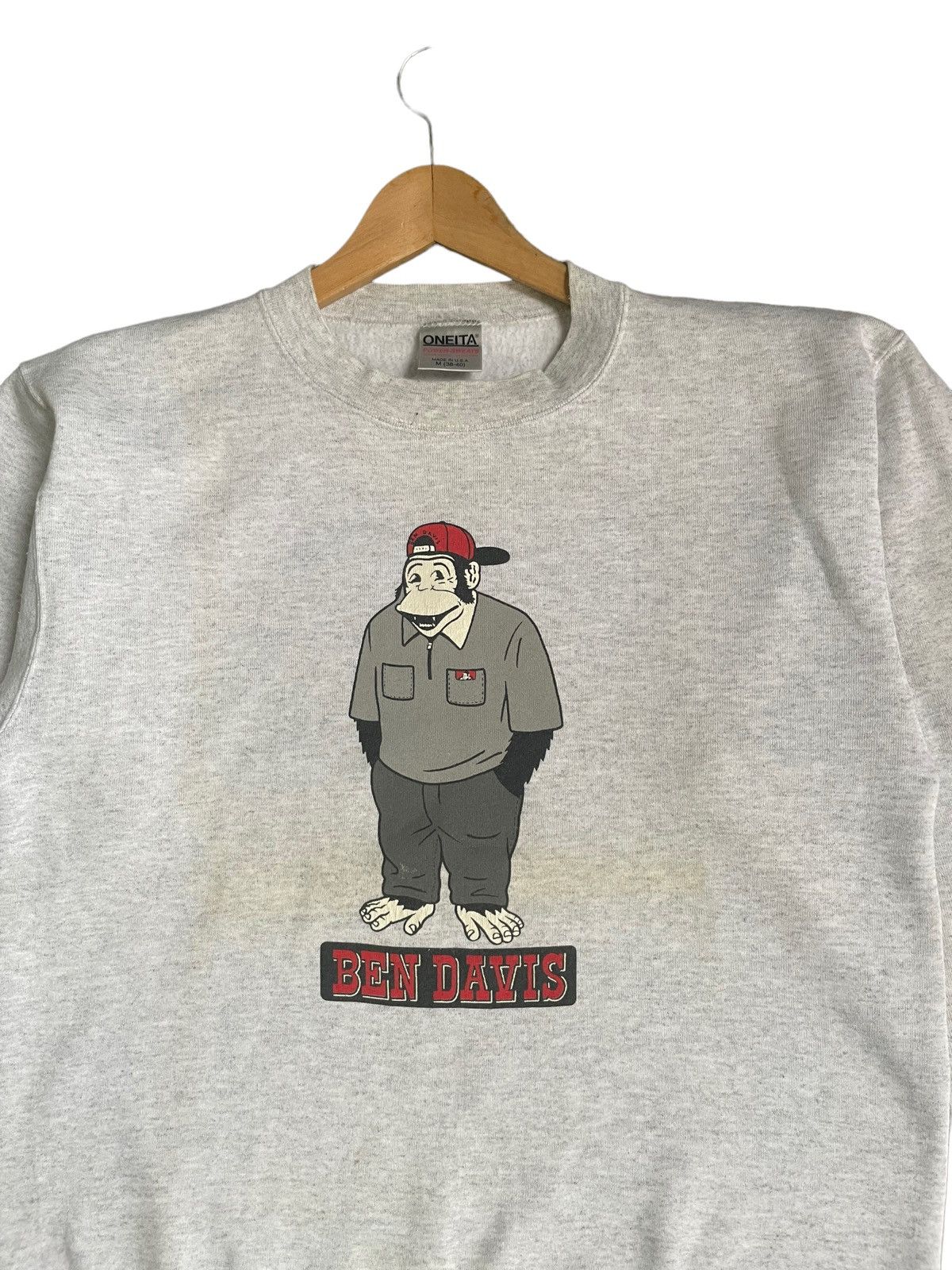 Ben Davis Vintage Ben Davis Mirror Design Crewneck Size US M / EU 48-50 / 2 - 3 Thumbnail