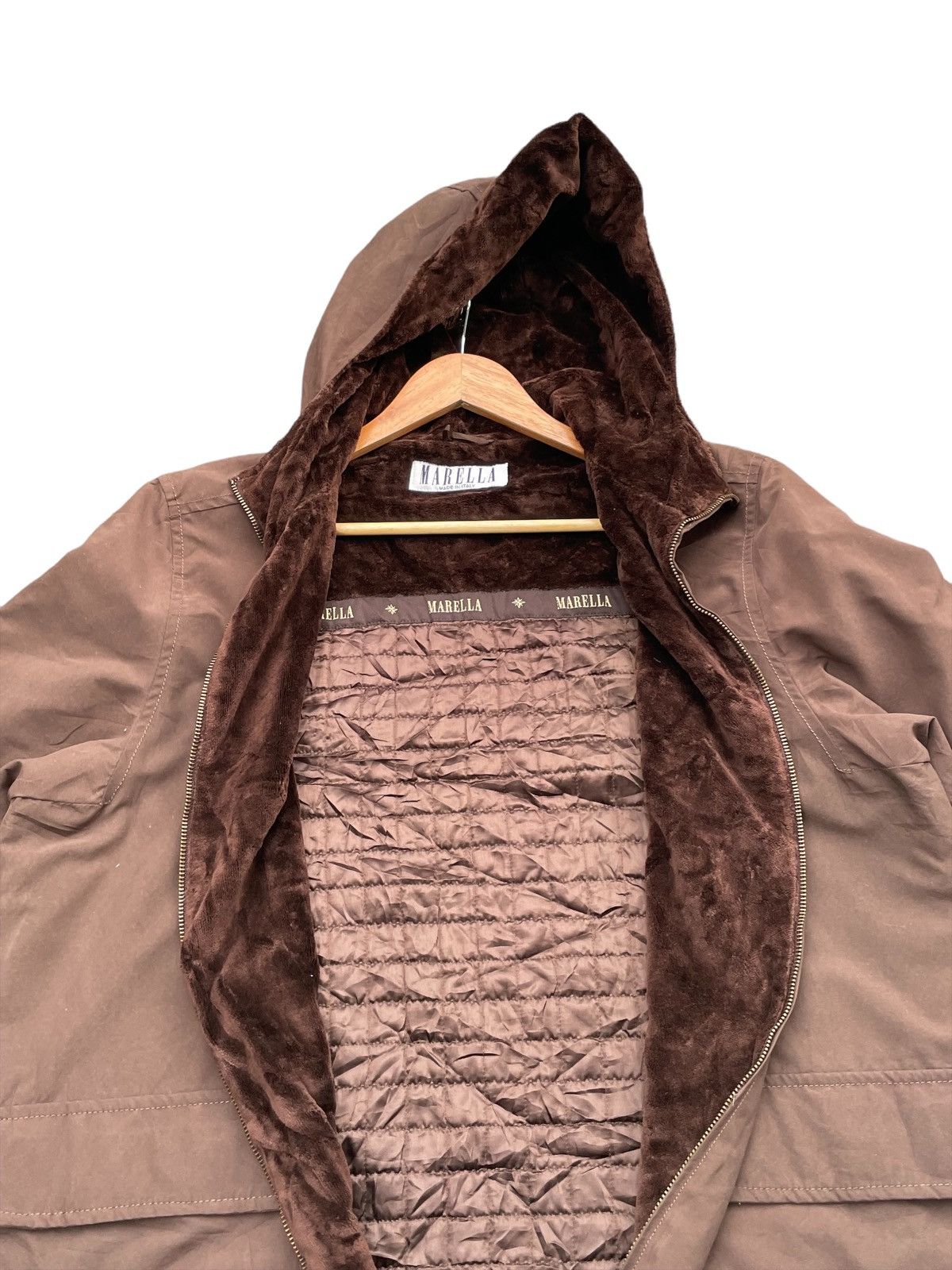 Designer Vintage & Rare Marella Parka Jacket Size US XL / EU 56 / 4 - 9 Thumbnail