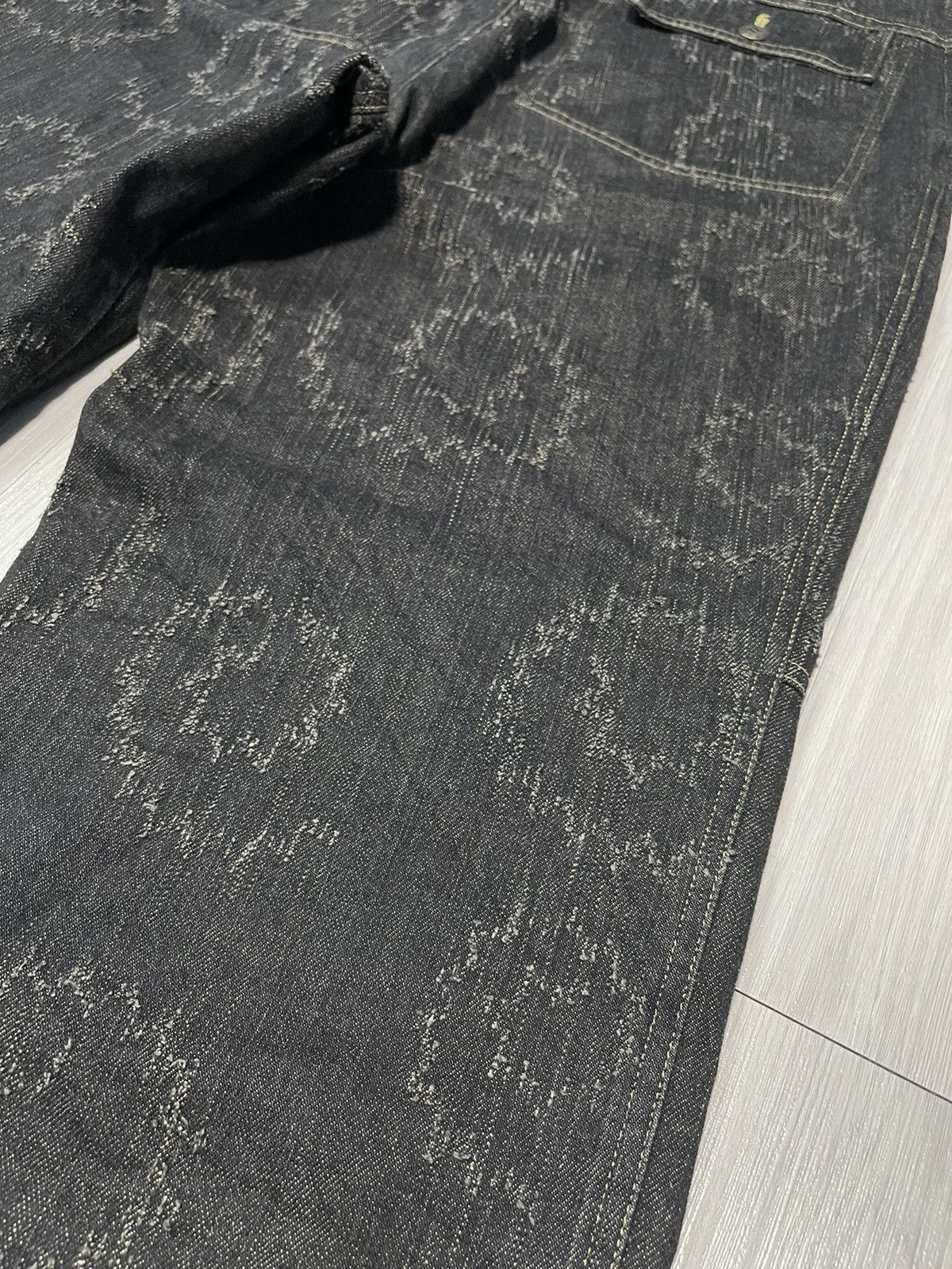Hysteric Glamour × Vintage Vintage Jeans Japanese Design Rare 🔥🔥 Size US 34 / EU 50 - 3 Thumbnail