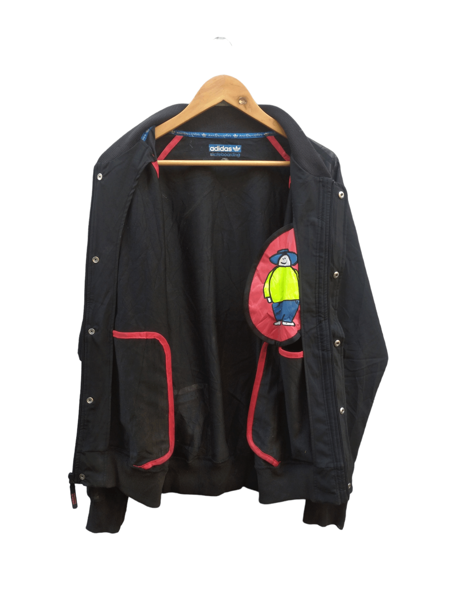 Adidas Vtg🔥Adidas Skateboarding Mark Gonzales Button Jacket Size US L / EU 52-54 / 3 - 4 Thumbnail
