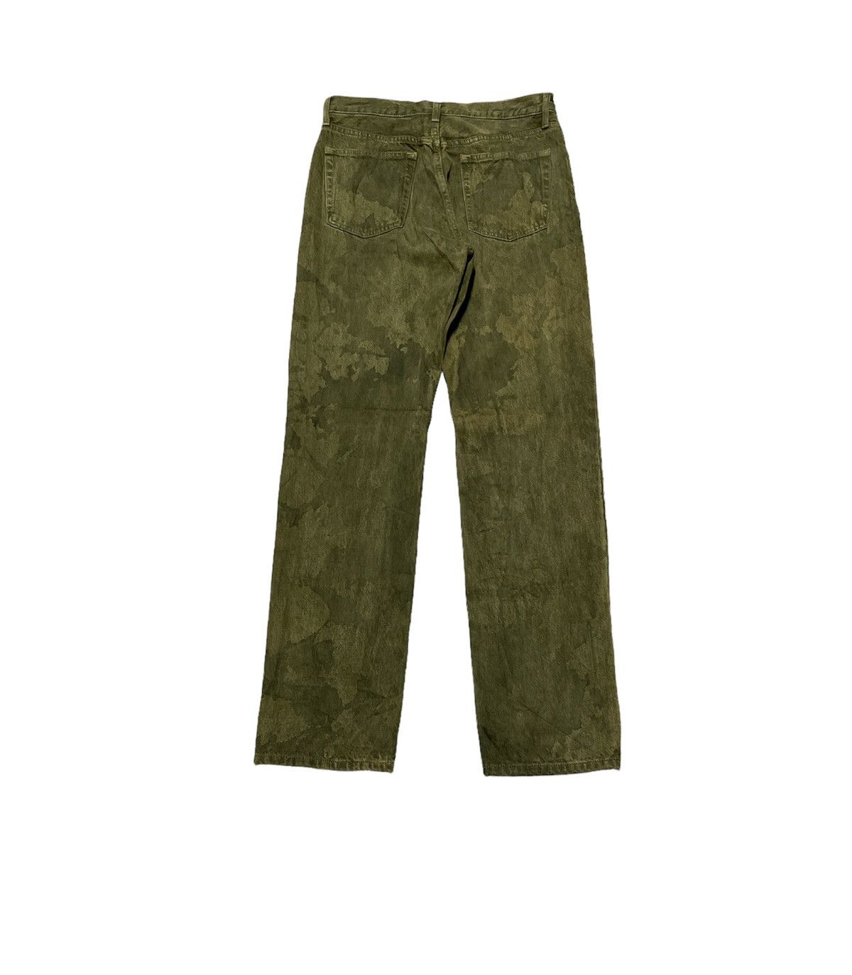 Japanese Brand × Uniqlo × Vintage Uniqlo Jeans Custom Dark Green Size US 30 / EU 46 - 2 Thumbnail