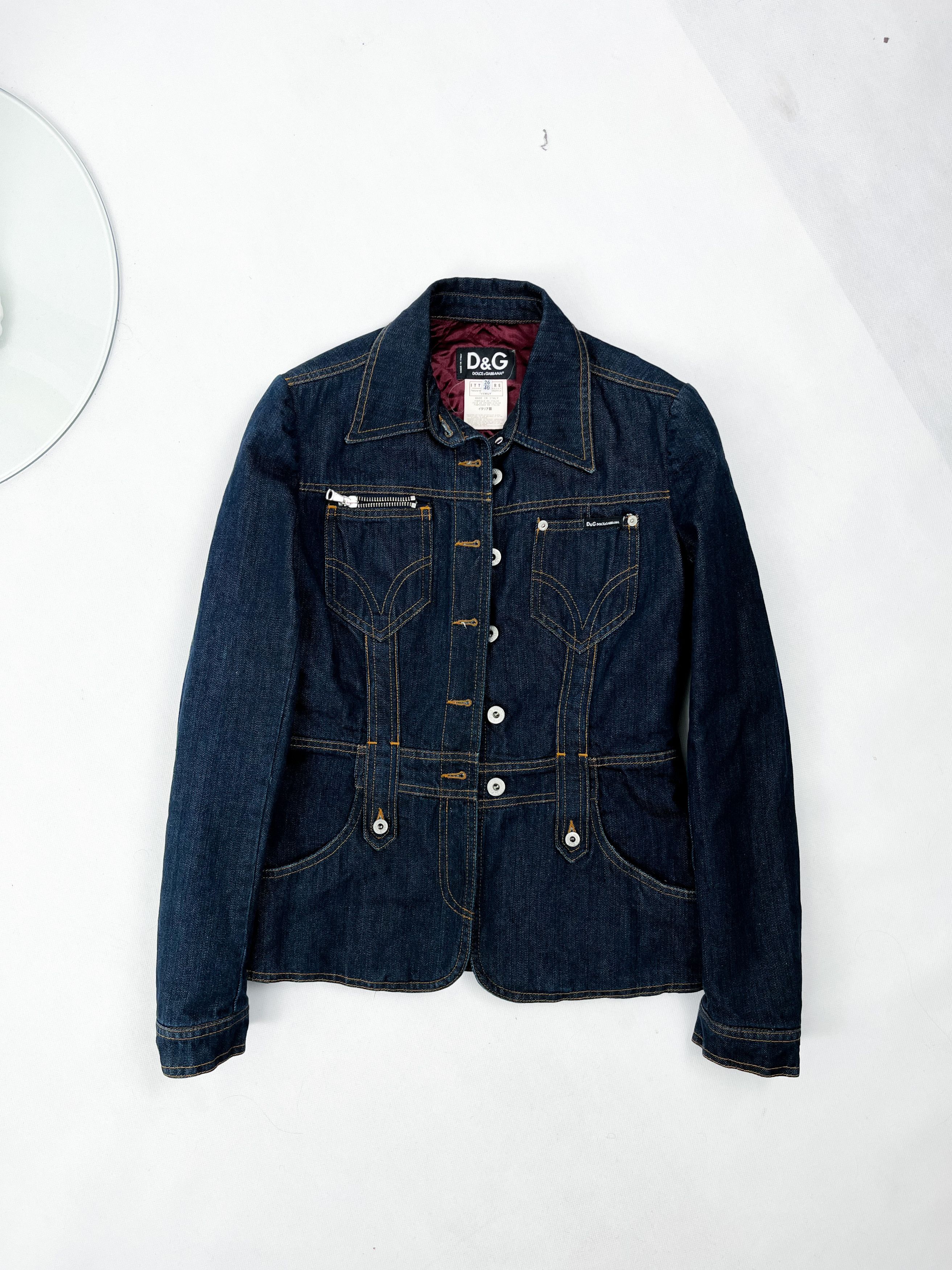 Dolce & Gabbana denim jacket blazer