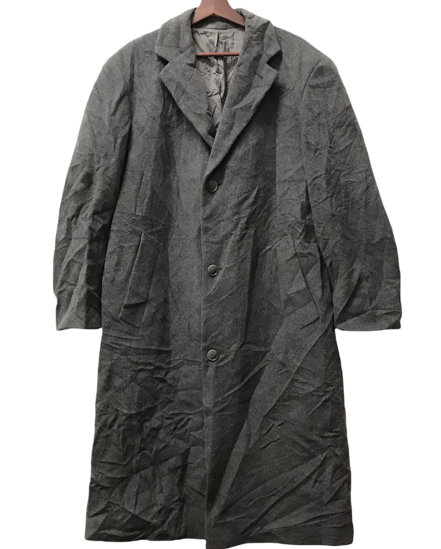 Hugo Boss Hugo Boss Wool Long Jacket Size US M / EU 48-50 / 2 - 1 Thumbnail