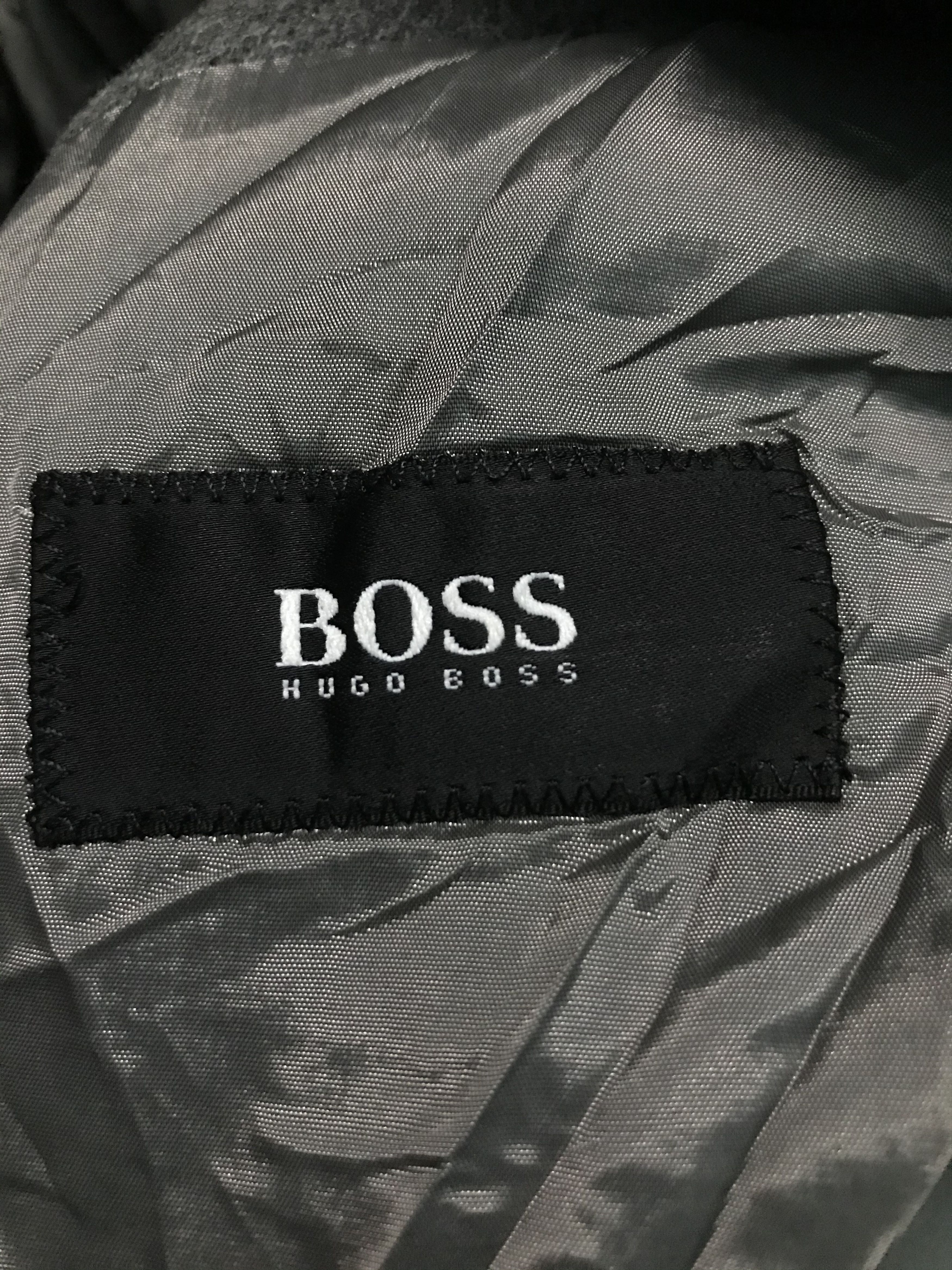 Hugo Boss Hugo Boss Wool Long Jacket Size US M / EU 48-50 / 2 - 6 Thumbnail
