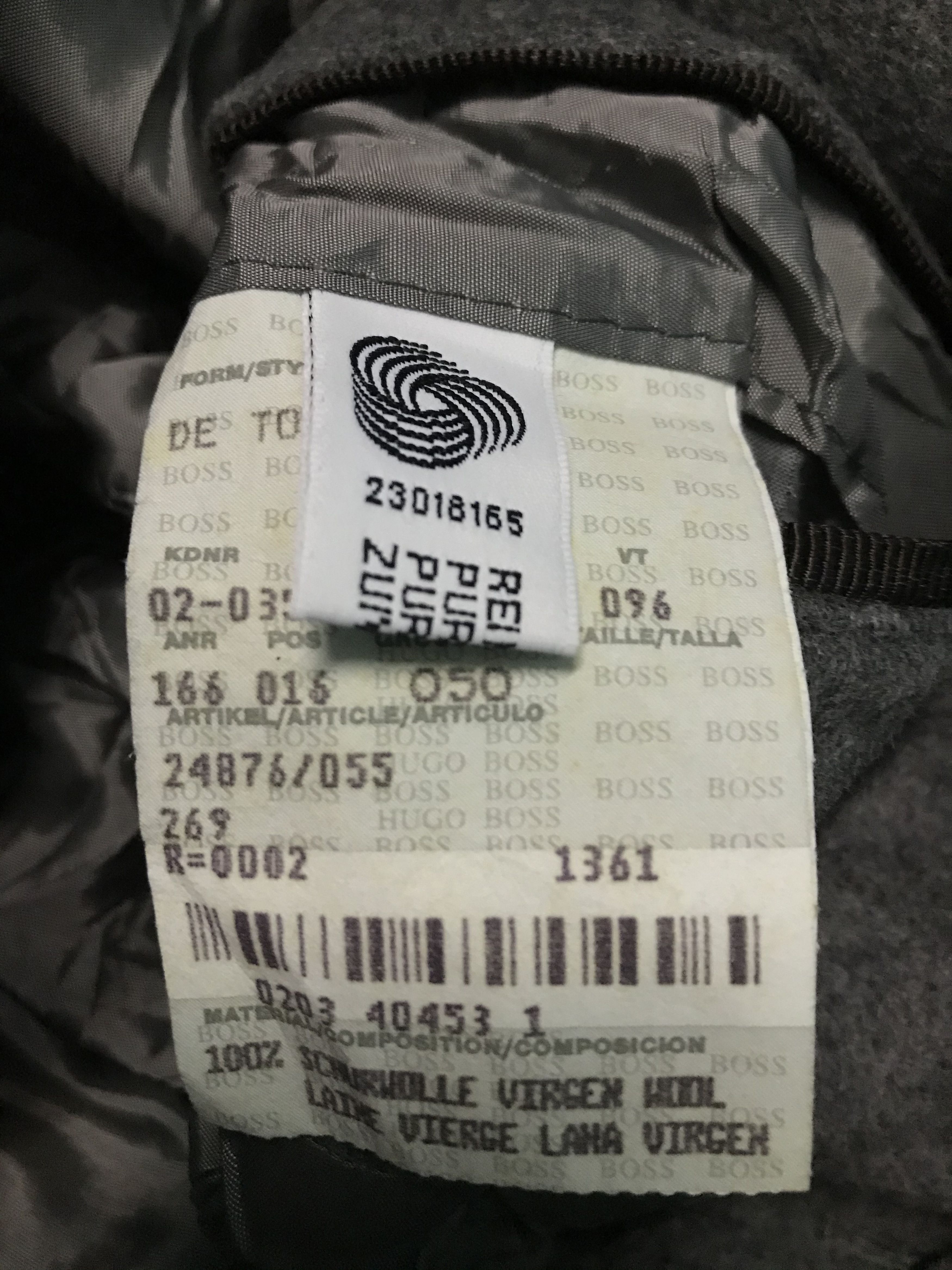 Hugo Boss Hugo Boss Wool Long Jacket Size US M / EU 48-50 / 2 - 7 Thumbnail
