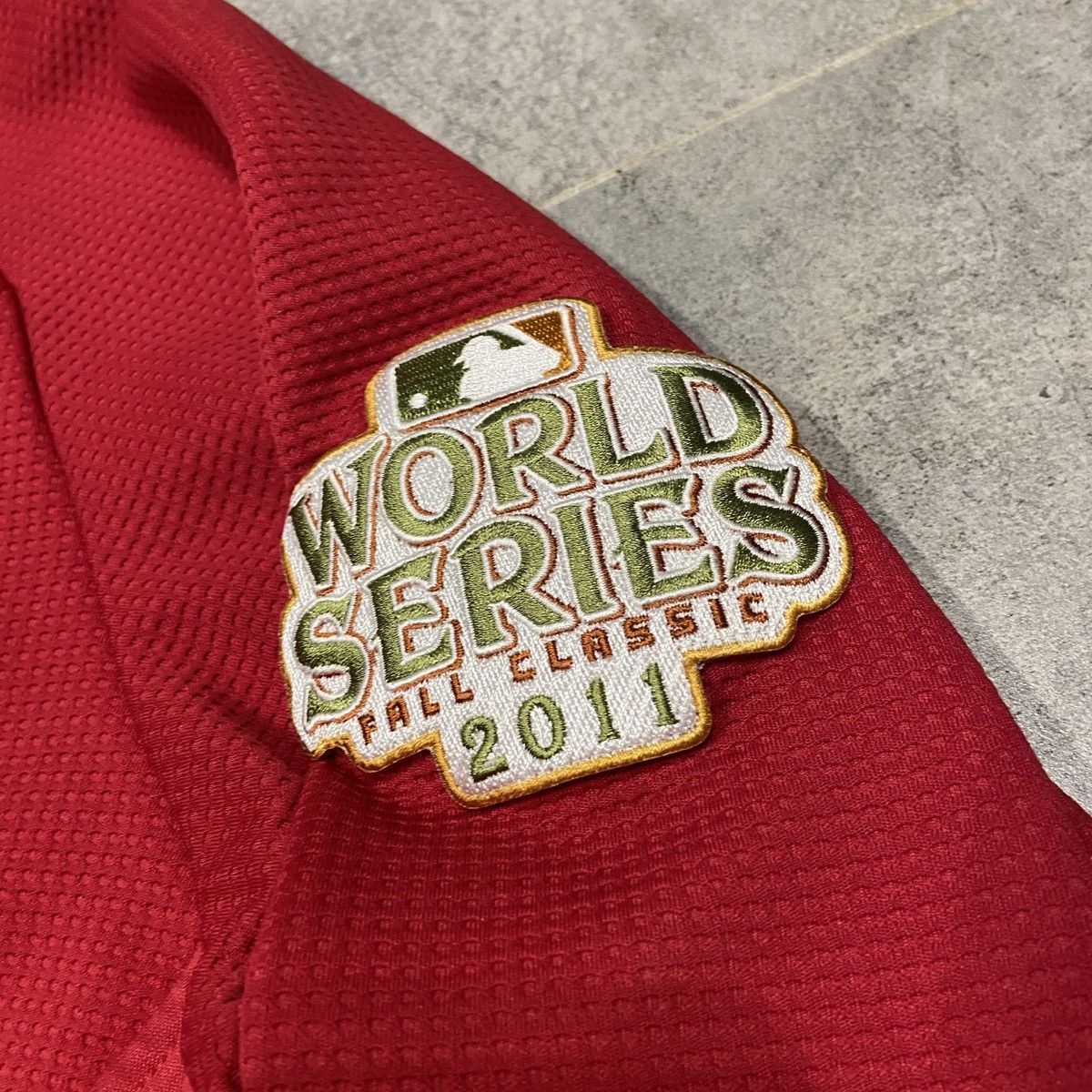 MLB × Majestic Majestic Saint Louis Cardinals MLB World Series 2011 Jersey Size US XL / EU 56 / 4 - 2 Thumbnail