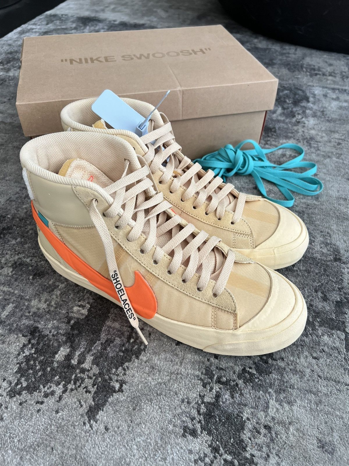 Hallows Eve Off White High Top Nike Nike X Off White Blazer 'All