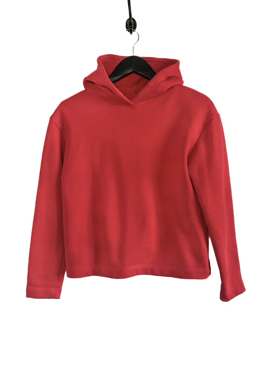 Balenciaga Balenciaga Red Cropped Hoodie Size S / US 4 / IT 40 - 1 Thumbnail