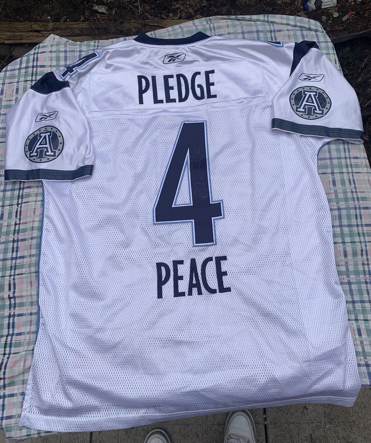 Reebok Reebok Toronto Argonauts CFL Jersey Size US XL / EU 56 / 4 - 6 Thumbnail