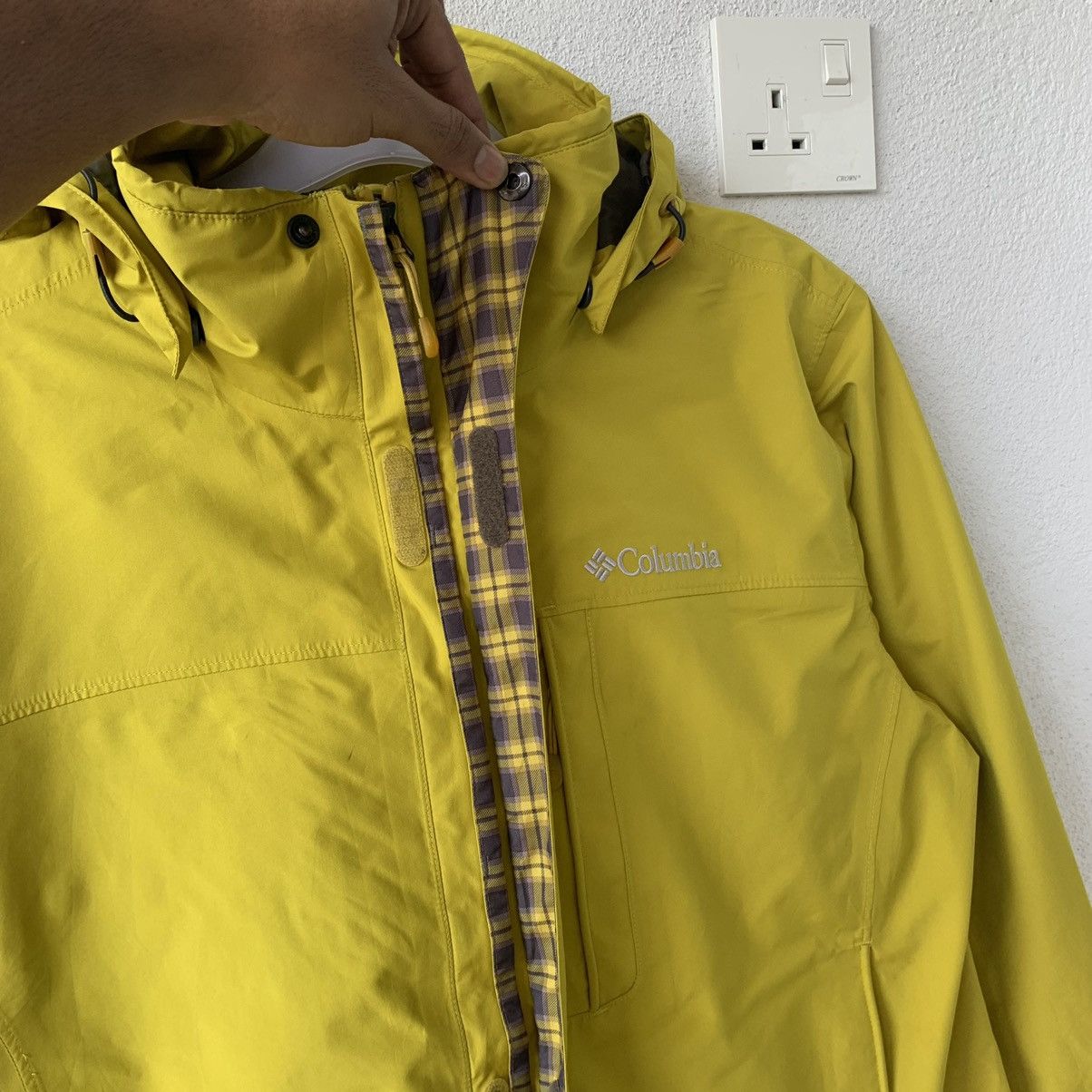 Columbia × Goretex COLUMBIA X GORETAX jacket.. hiking jacket hoodie jacket Size US L / EU 52-54 / 3 - 8 Thumbnail
