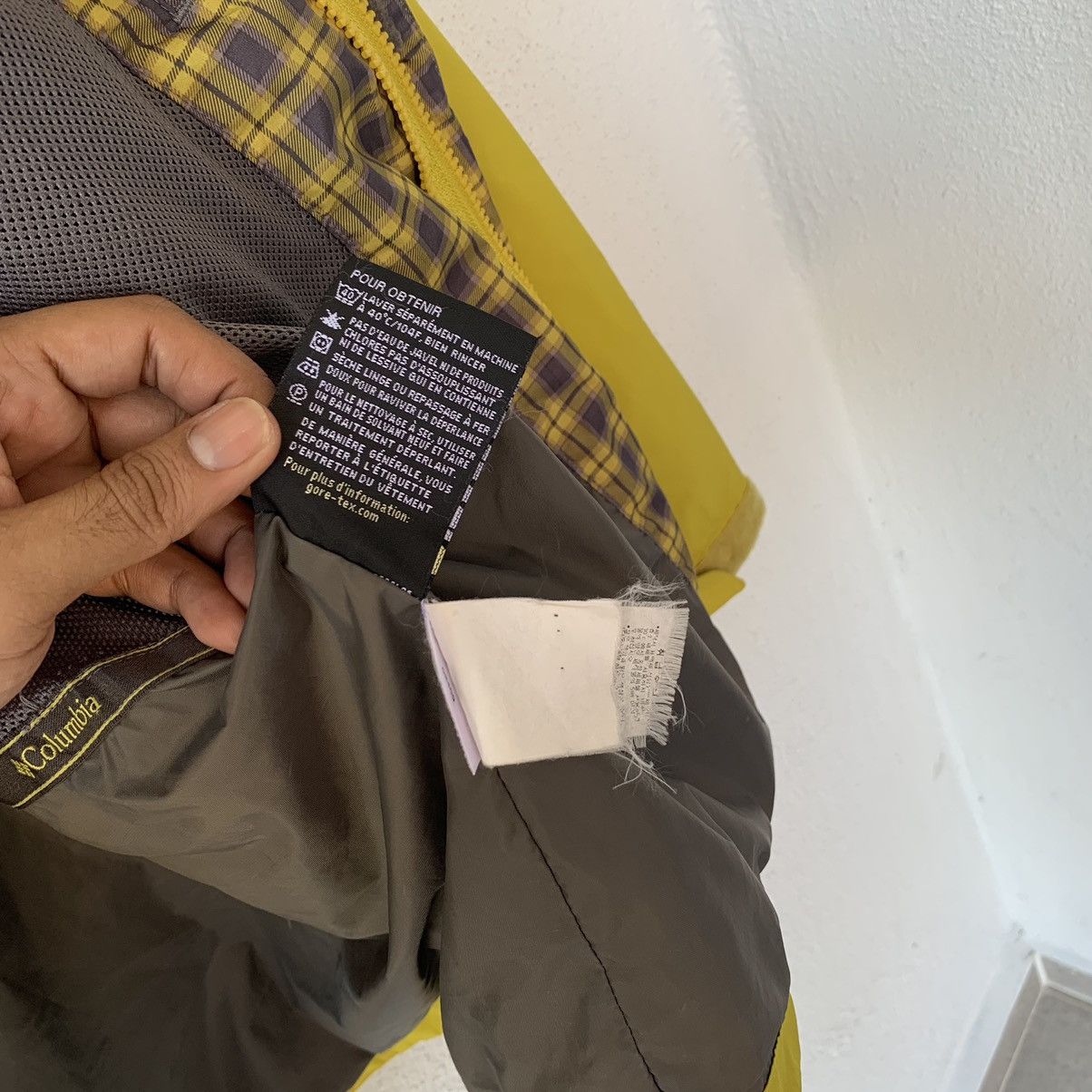 Columbia × Goretex COLUMBIA X GORETAX jacket.. hiking jacket hoodie jacket Size US L / EU 52-54 / 3 - 18 Thumbnail