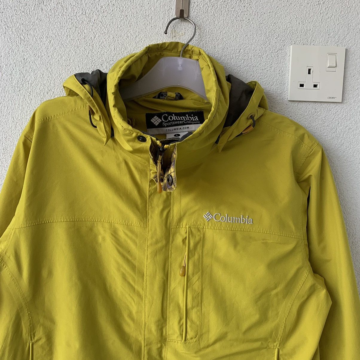 Columbia × Goretex COLUMBIA X GORETAX jacket.. hiking jacket hoodie jacket Size US L / EU 52-54 / 3 - 3 Thumbnail