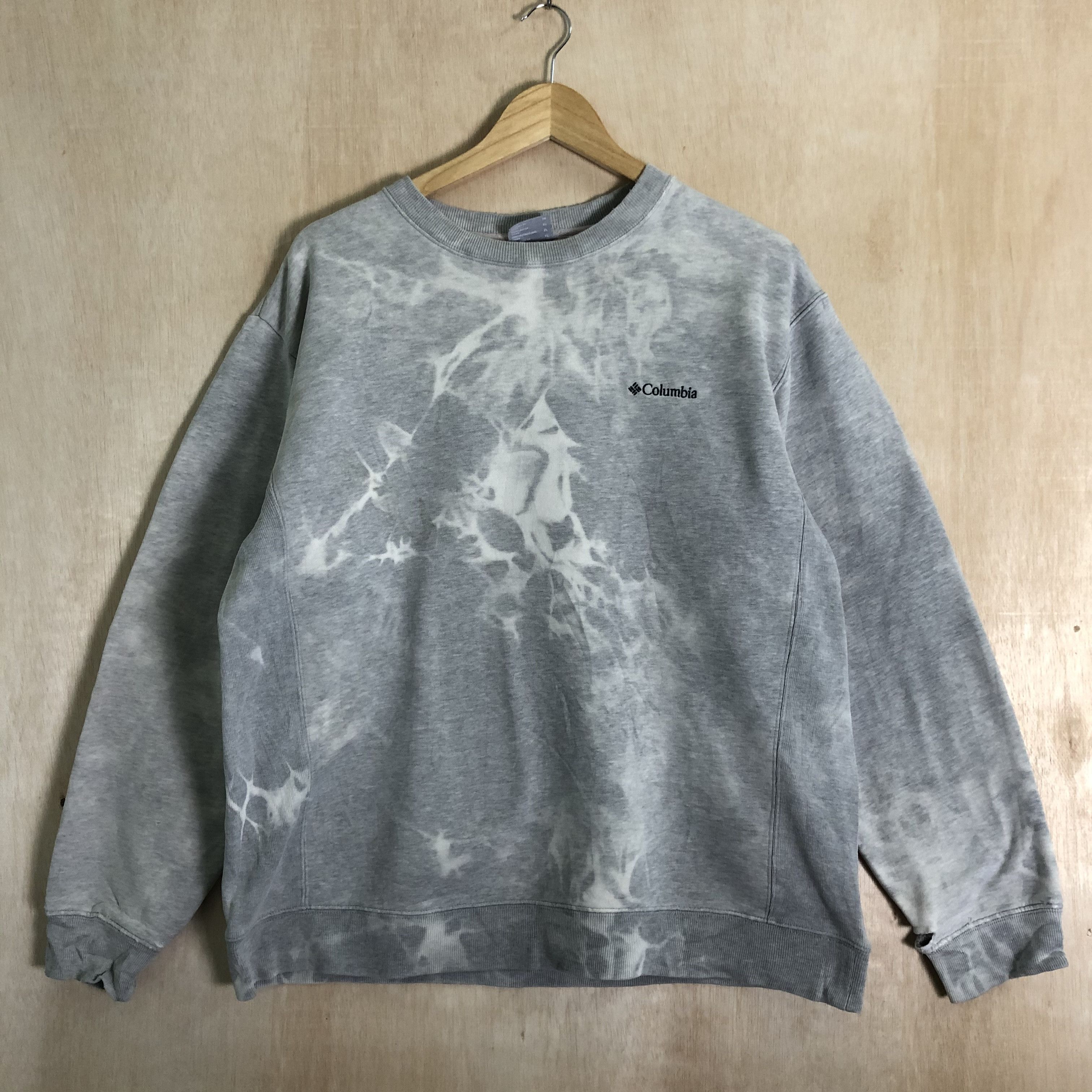 Columbia Grey Large Size Sweatshirt