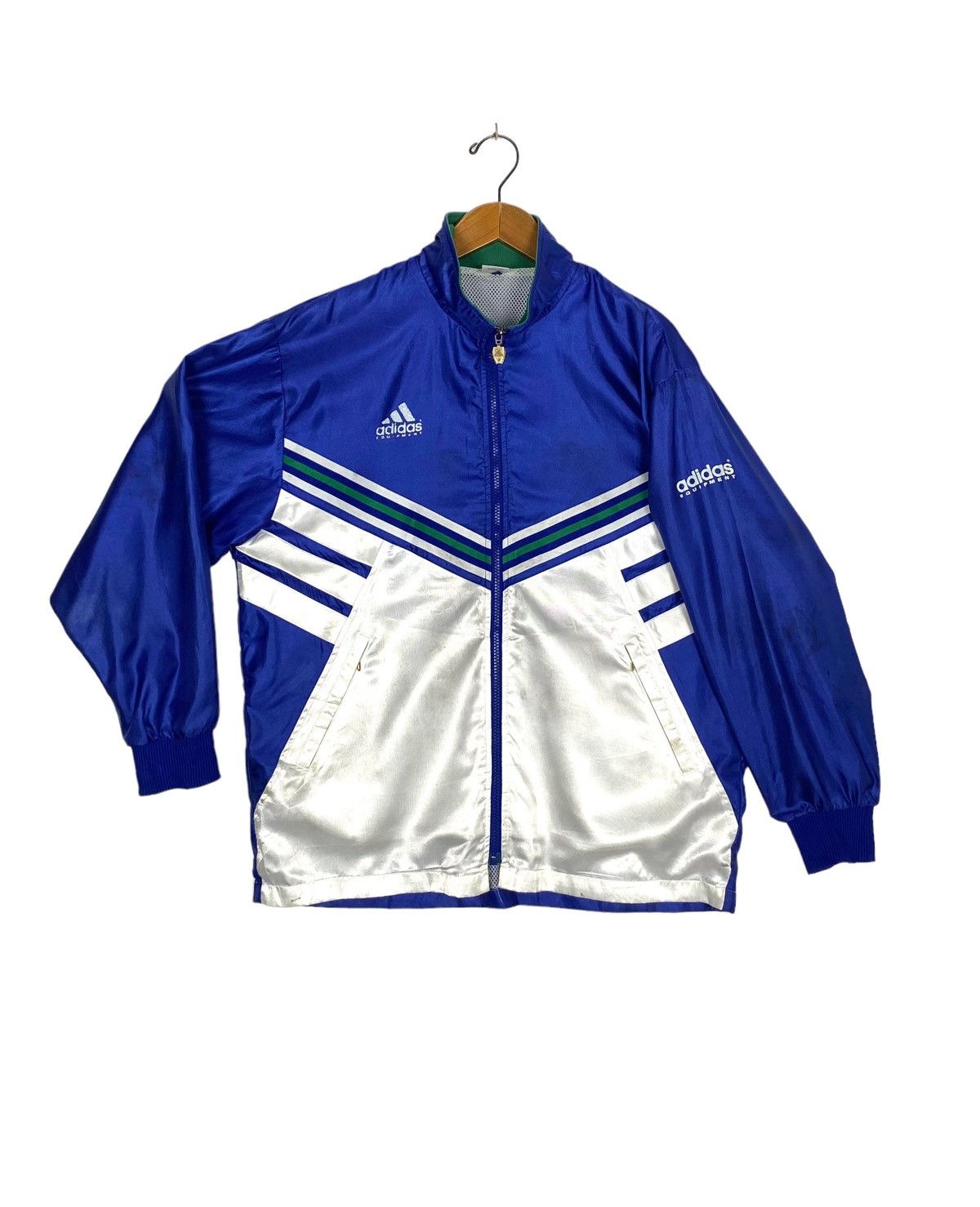 Adidas Rare‼️ Vintage Adidas Equipment Light jacket Size US L / EU 52-54 / 3 - 1 Thumbnail