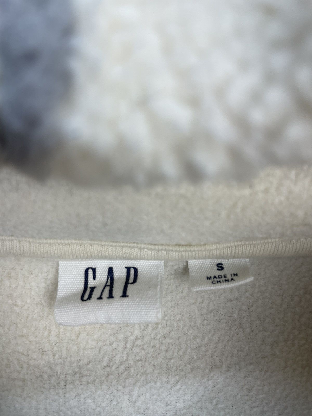 Gap GAP camo half zip hoodie deep pile Size US S / EU 44-46 / 1 - 6 Thumbnail