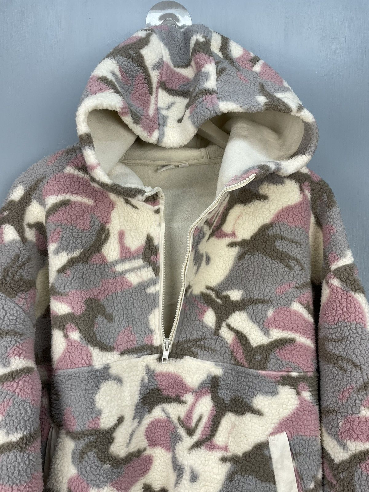 Gap GAP camo half zip hoodie deep pile Size US S / EU 44-46 / 1 - 4 Thumbnail