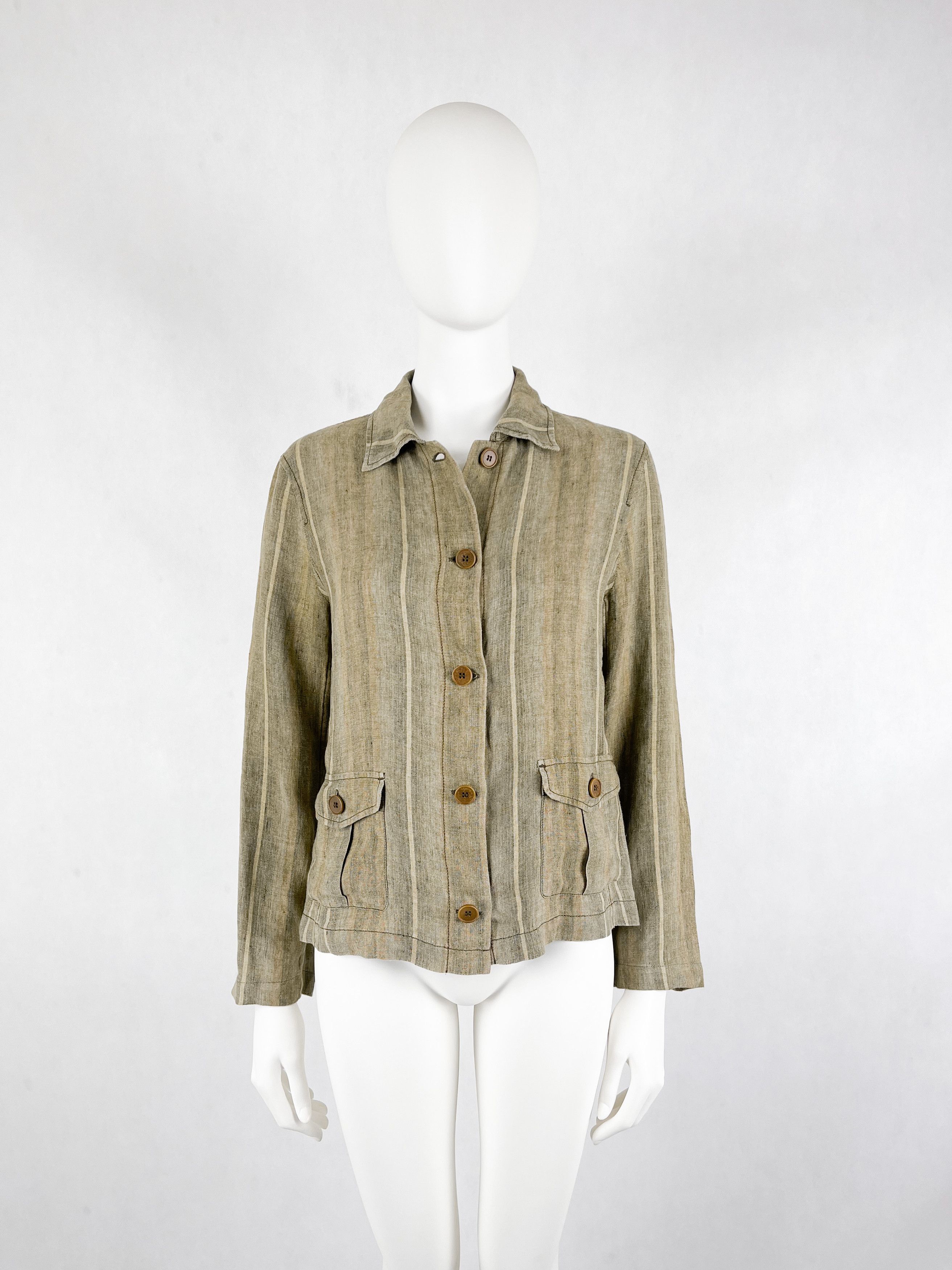 Max mara linen blazer jacket