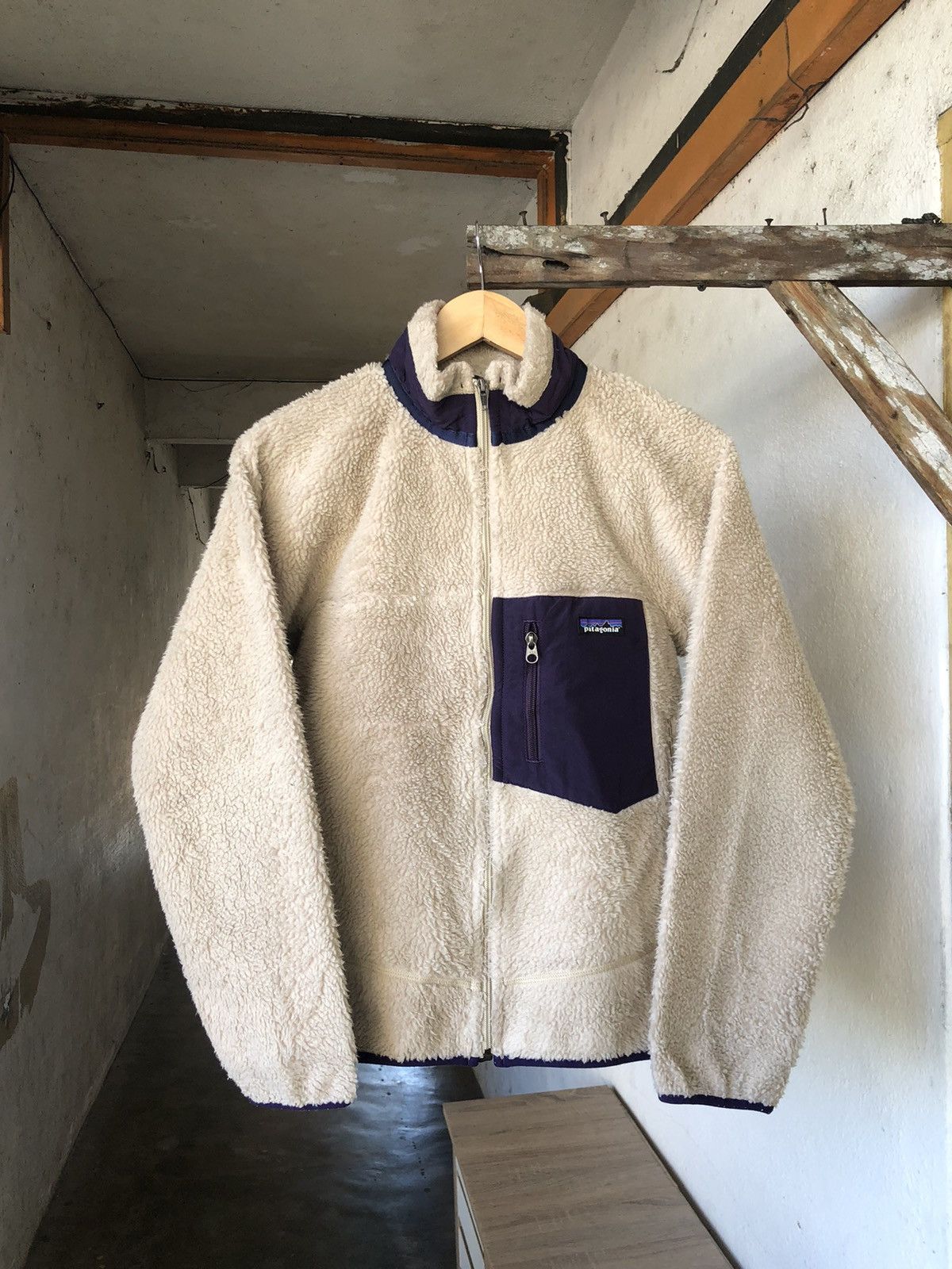 Patagonia Vintage Patagonia Deep Pile Fleece Jackets Like Undercover Size US XS / EU 42 / 0 - 5 Thumbnail