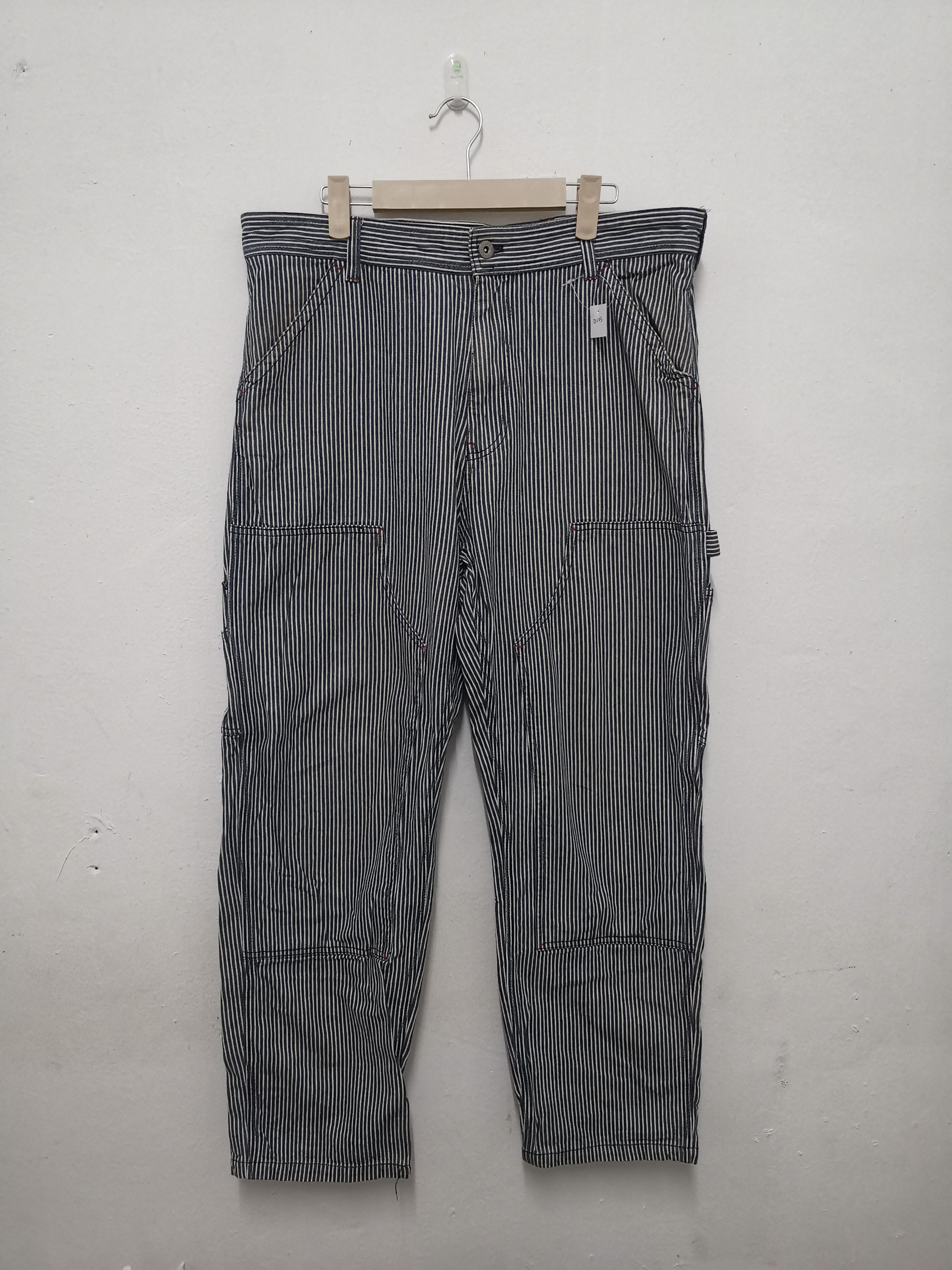Stussy work gear double knee, stripes design, carpenter
