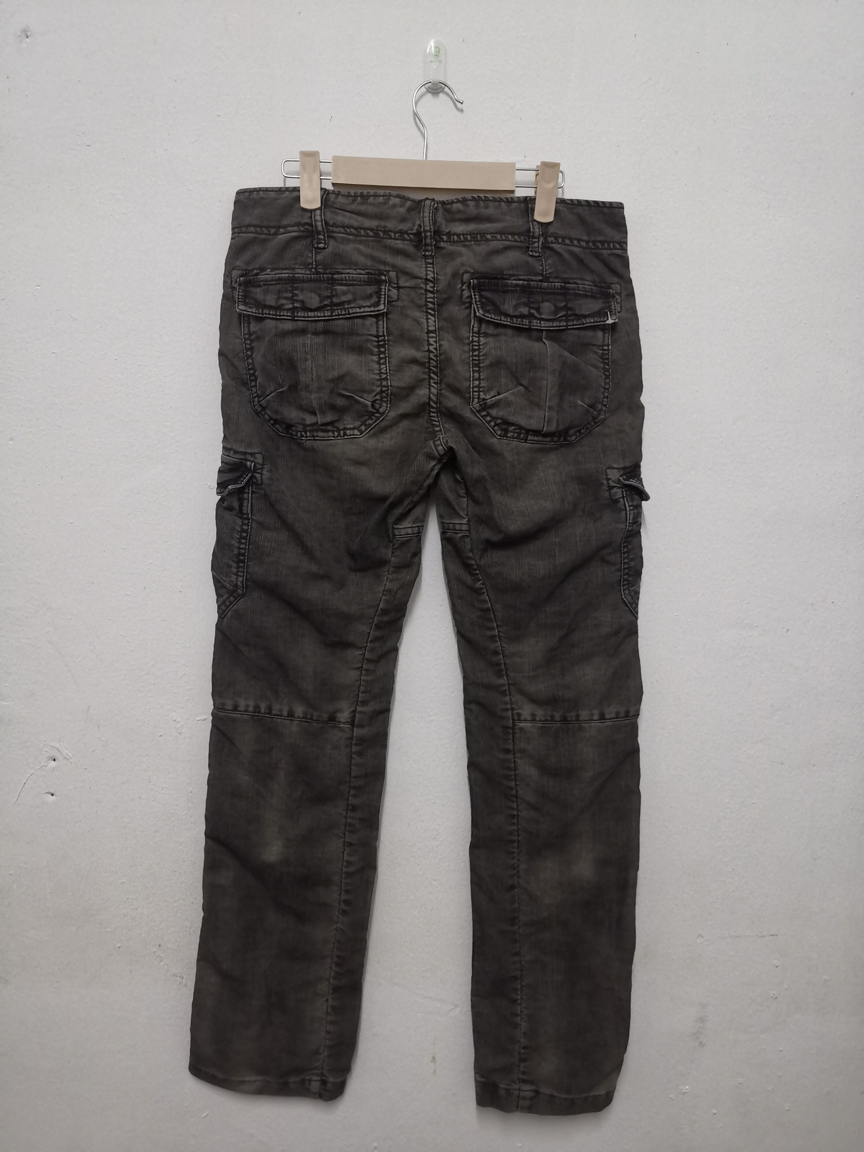 Back Number Cargo Pants, curdroy cargo pants
