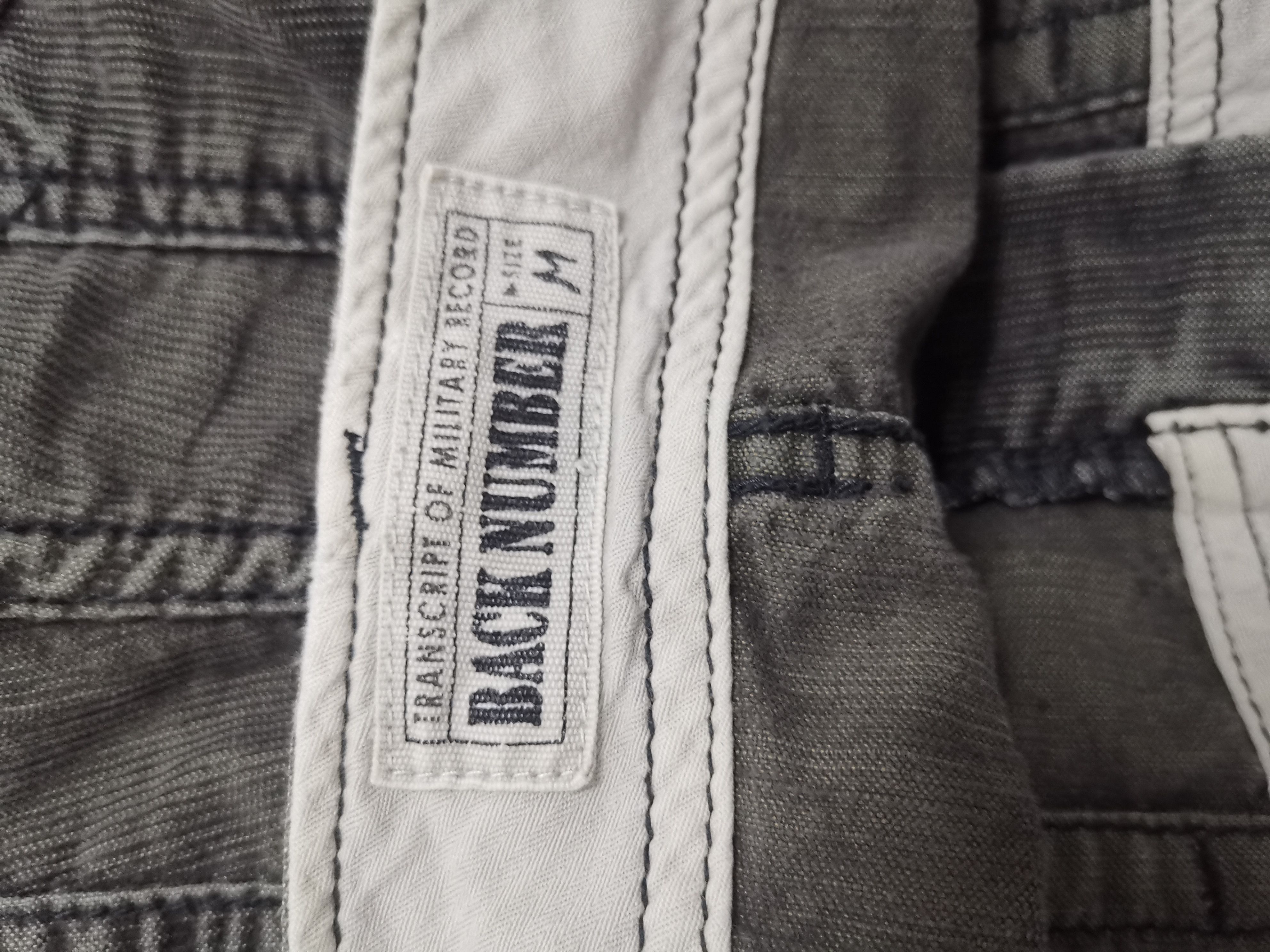 Back Number Cargo Pants, curdroy cargo pants