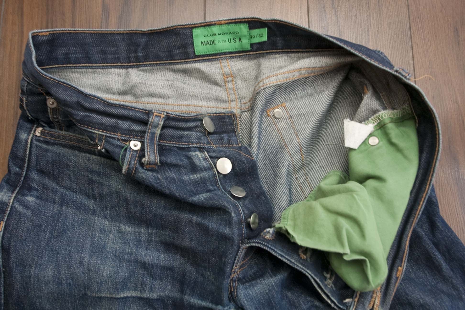 Club Monaco Club Monaco Jeans Selvedge Made in USA Size 31x32 Size US 31 - 9 Thumbnail