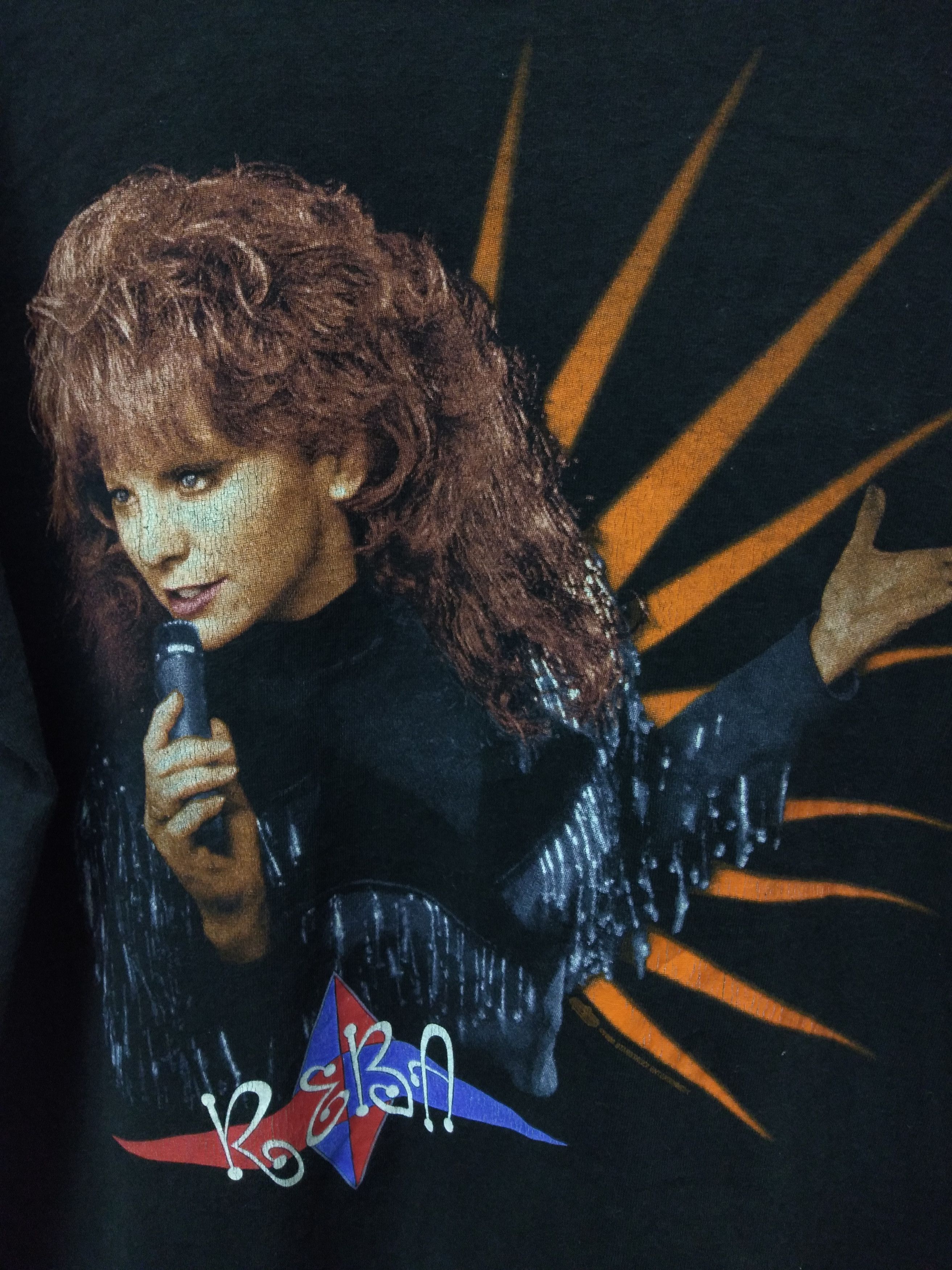 Band Tees Vintage Reba 1995 tour Size US L / EU 52-54 / 3 - 8 Thumbnail
