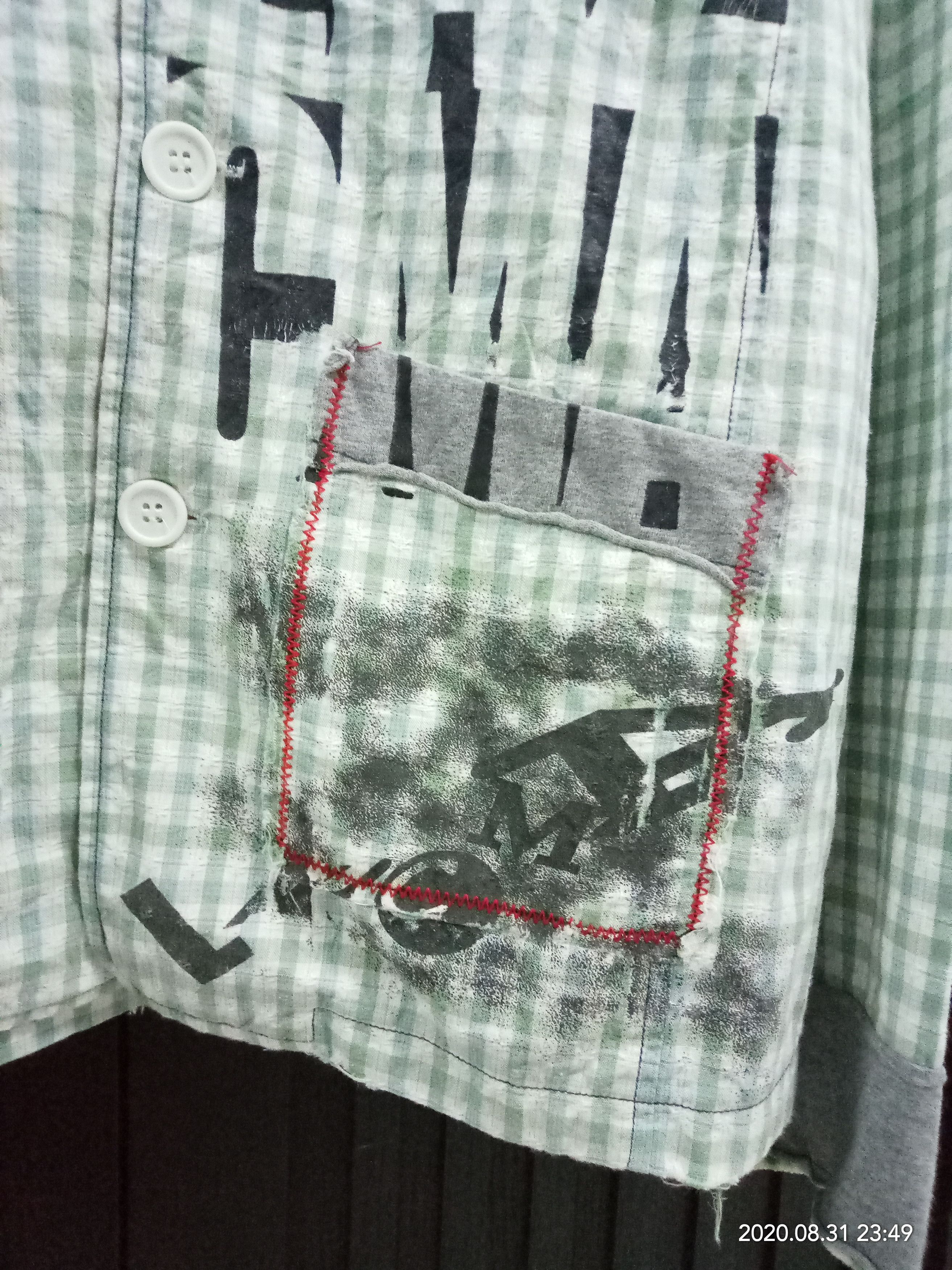 Japanese Brand Vintage Lazcma Arts grunge Jacket Fashion Pop streetwear Size US L / EU 52-54 / 3 - 2 Thumbnail