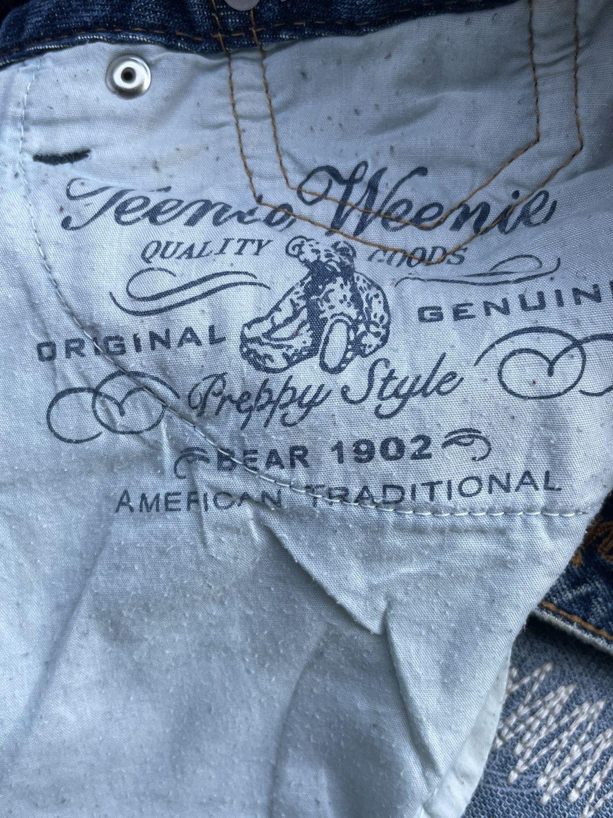 Japanese Brand × Vintage Vintage Teenie Weenie Custom Denim Size US 28 / EU 44 - 18 Thumbnail