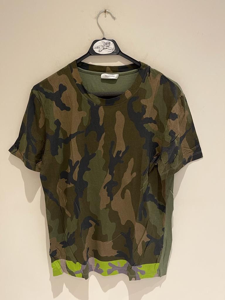 Valentino Camouflaged Tshirt