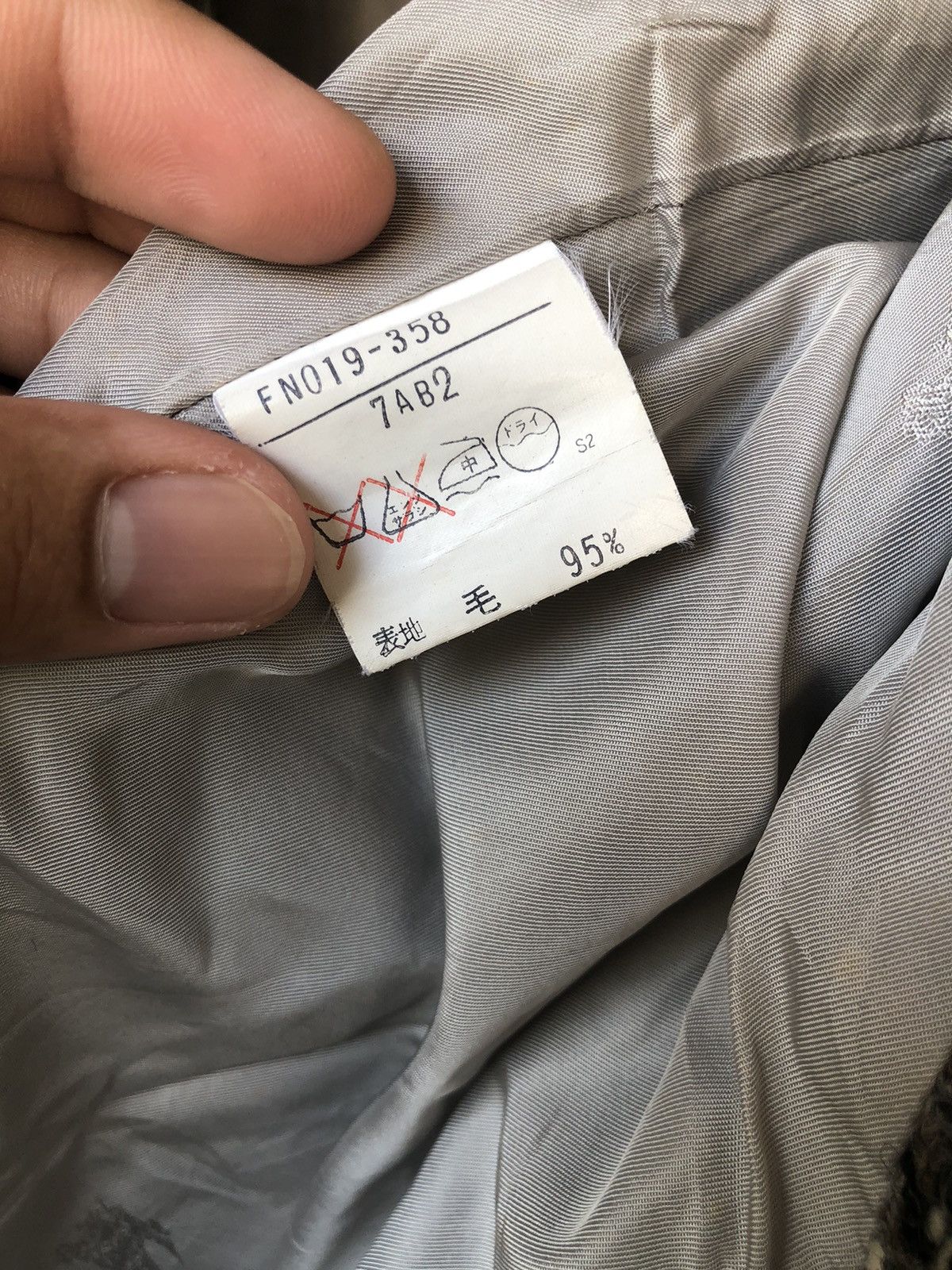 Burberry Legit❗️Vintage Burberry Checked Tweed Wool Jacket Size US L / EU 52-54 / 3 - 21 Thumbnail
