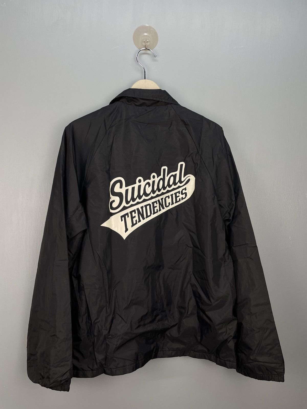 Band Tees Vintage 80s Suicidal Tendencies hardcore band coach jacket Size US M / EU 48-50 / 2 - 2 Thumbnail