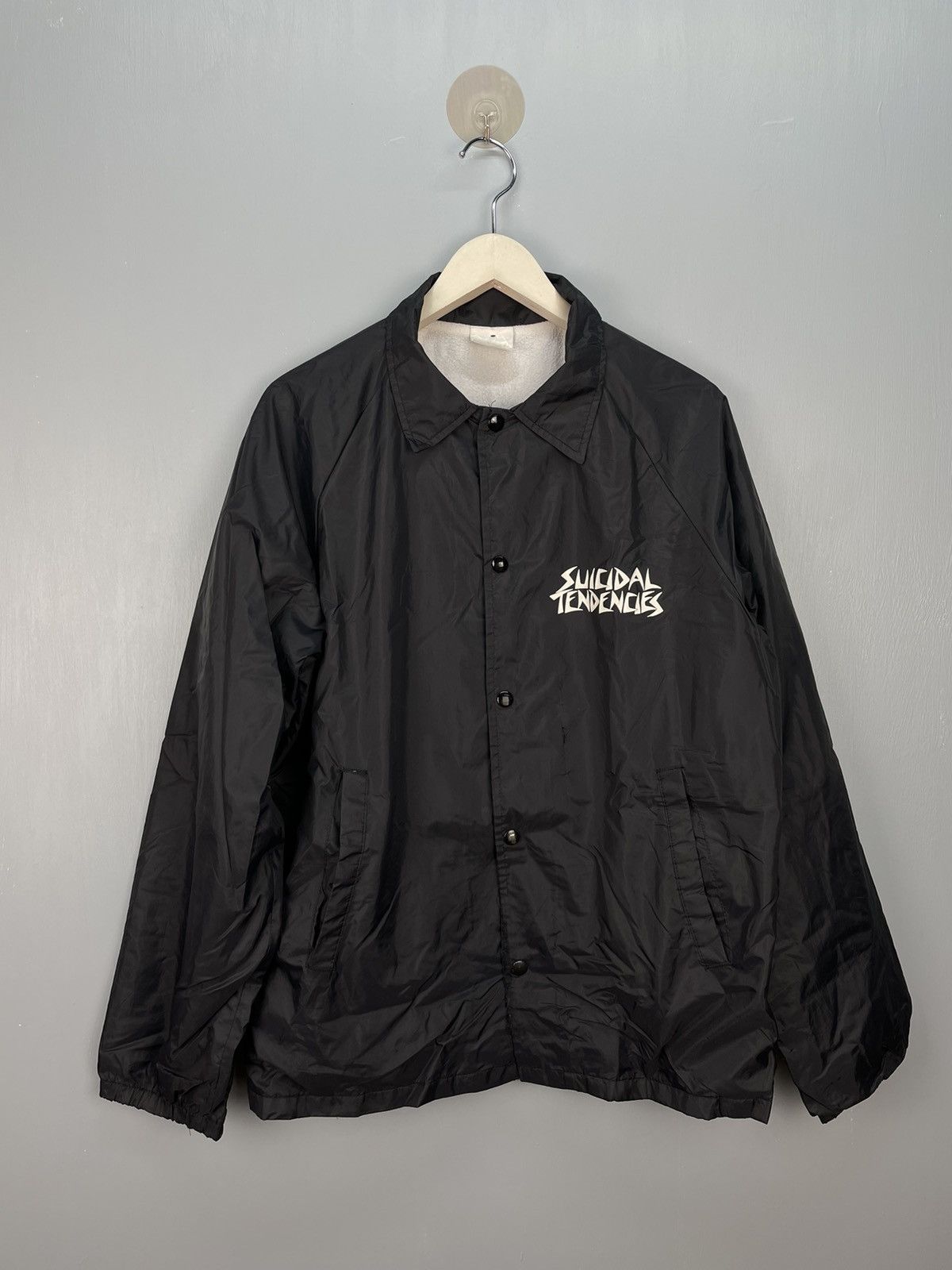 Band Tees Vintage 80s Suicidal Tendencies hardcore band coach jacket Size US M / EU 48-50 / 2 - 1 Thumbnail