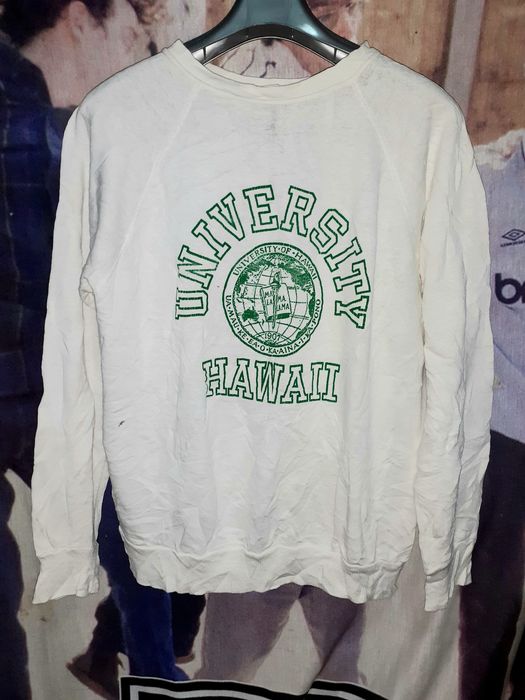 Vintage 60s 70s Hawaii University Sweatshirt Authentic classic