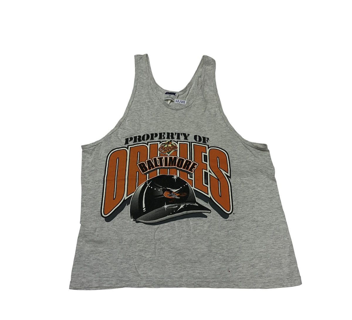 MLB × Vintage BALTIMORE ORIOLES BASEBALL VINTAGE 1998 TANK TOP SINGLET Size US L / EU 52-54 / 3 - 1 Thumbnail