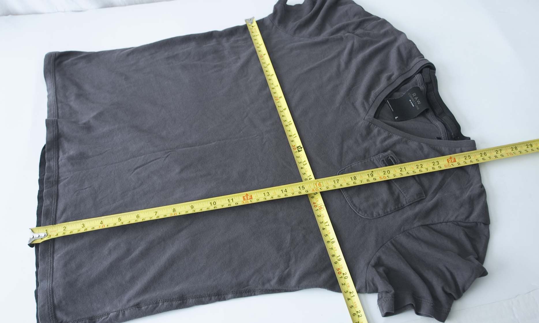 G-Star G Star Raw Correctline Gray T Shirt Pocket Size L Size US L / EU 52-54 / 3 - 5 Thumbnail
