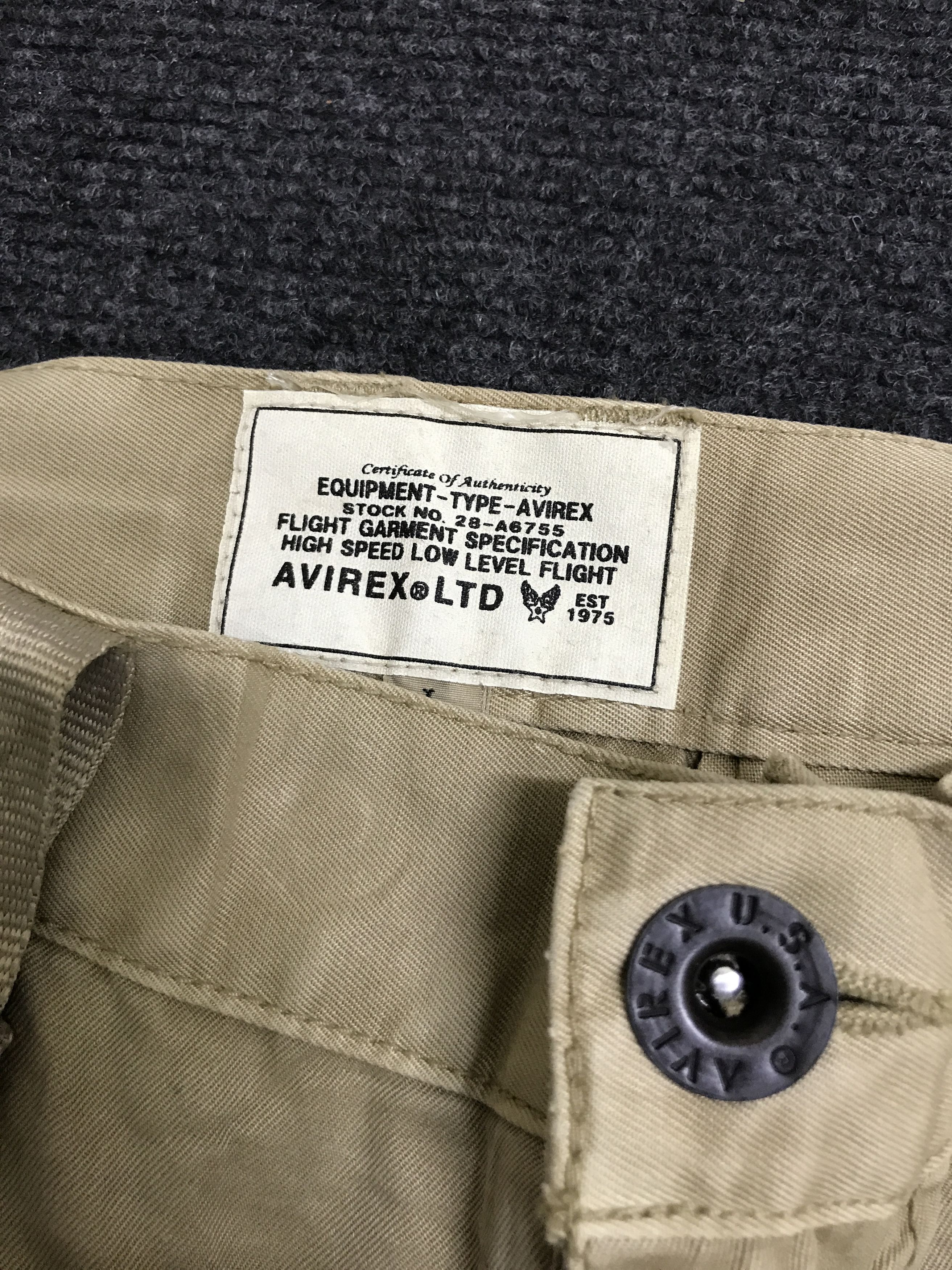 Avirex CP319 AVIREX Guerilla War Tactical Bomber Cargo Pant Size US 33 - 9 Thumbnail