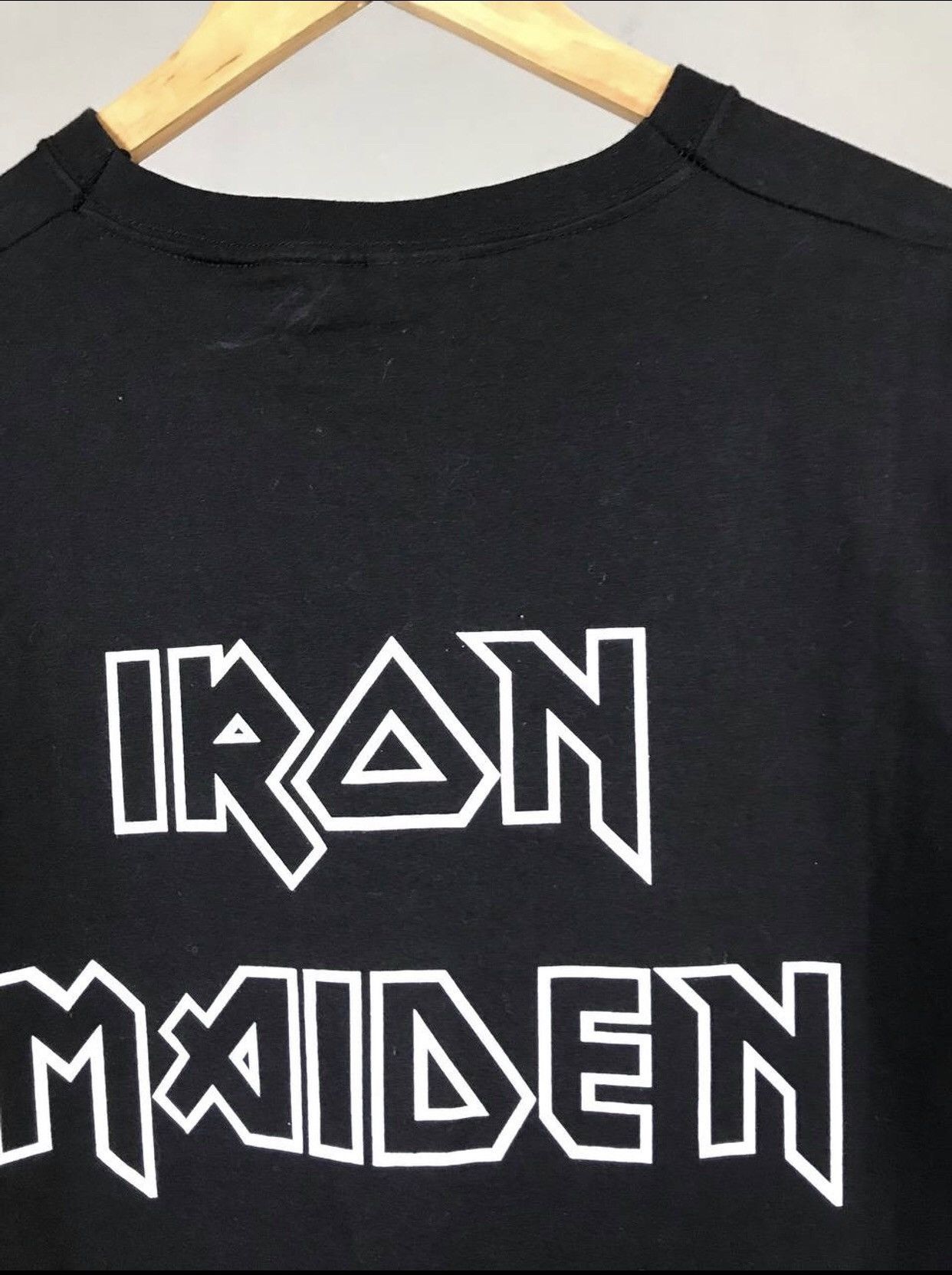 Band Tees Iron Maiden vintage rock band tee Size US L / EU 52-54 / 3 - 6 Thumbnail