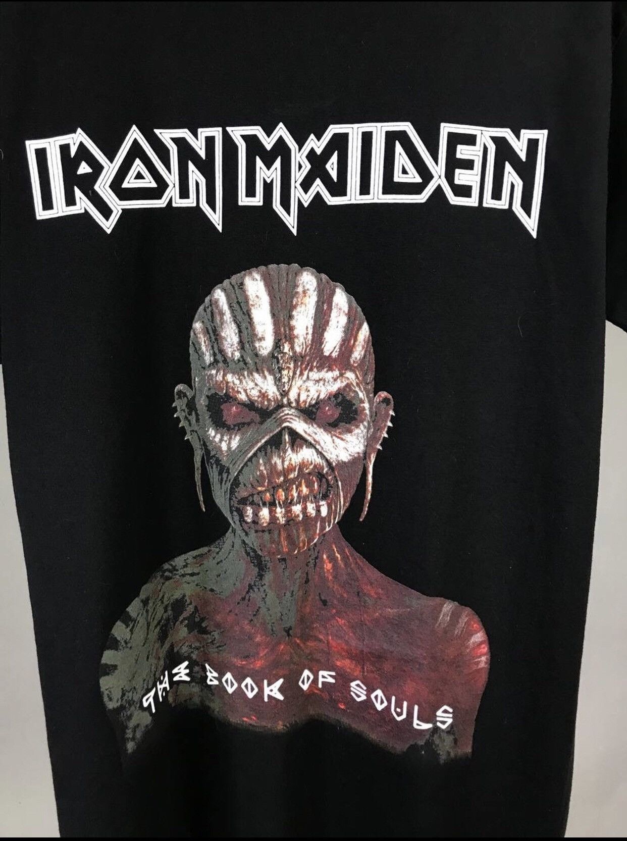 Band Tees Iron Maiden vintage rock band tee Size US L / EU 52-54 / 3 - 3 Thumbnail