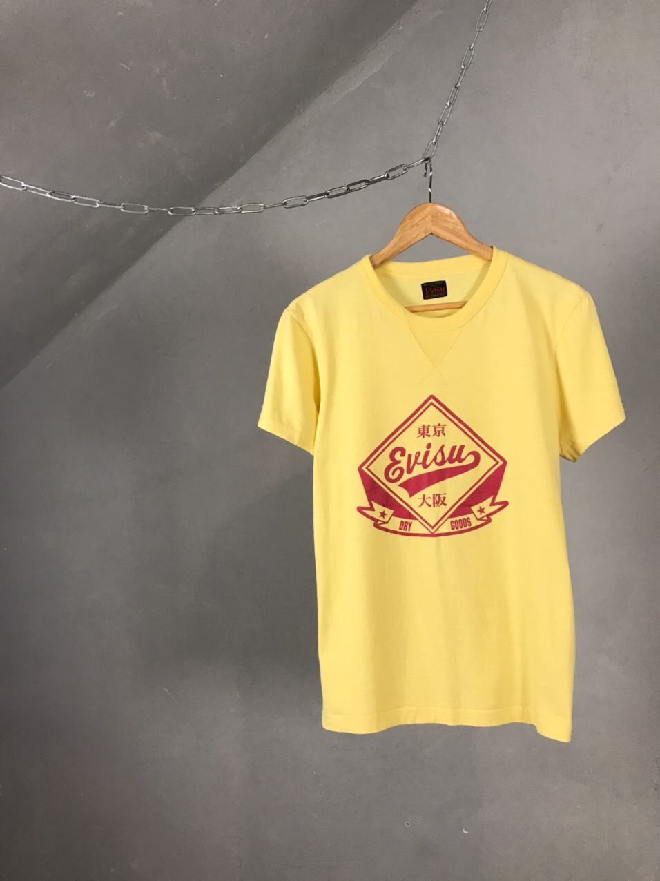 Evisu Evisu Japanese Yellow Tee Size US M / EU 48-50 / 2 - 1 Thumbnail
